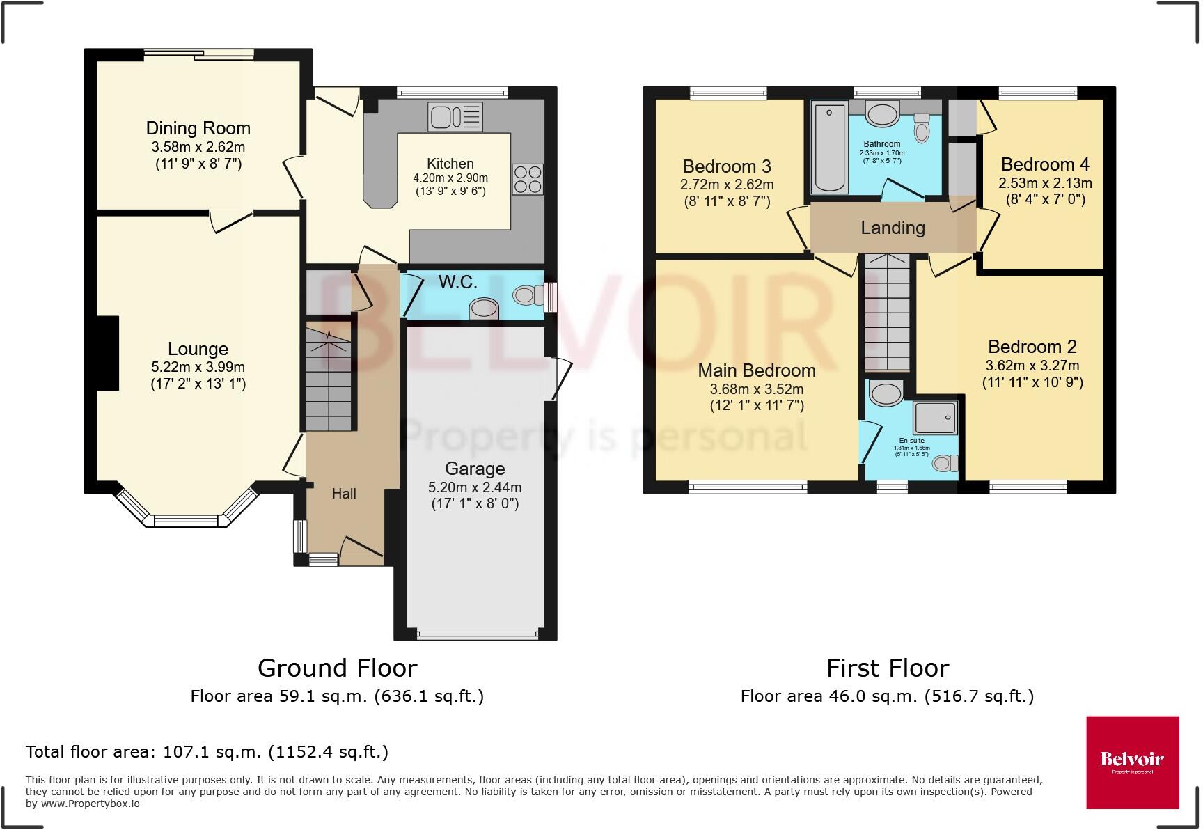 Pheasant Close, Stratford-upon-Avon, CV37 floorplan