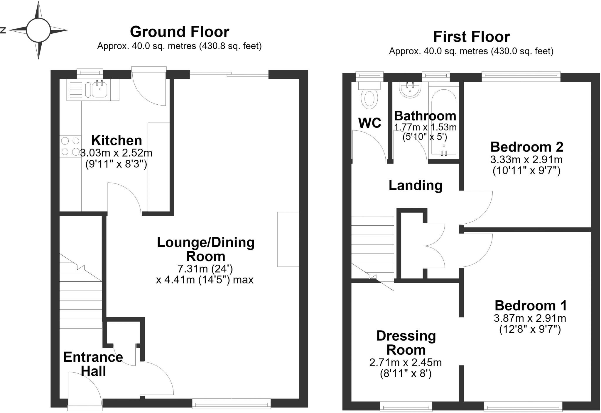 Rectory Cottage, 1 Church View Walk, Wistaston floorplan