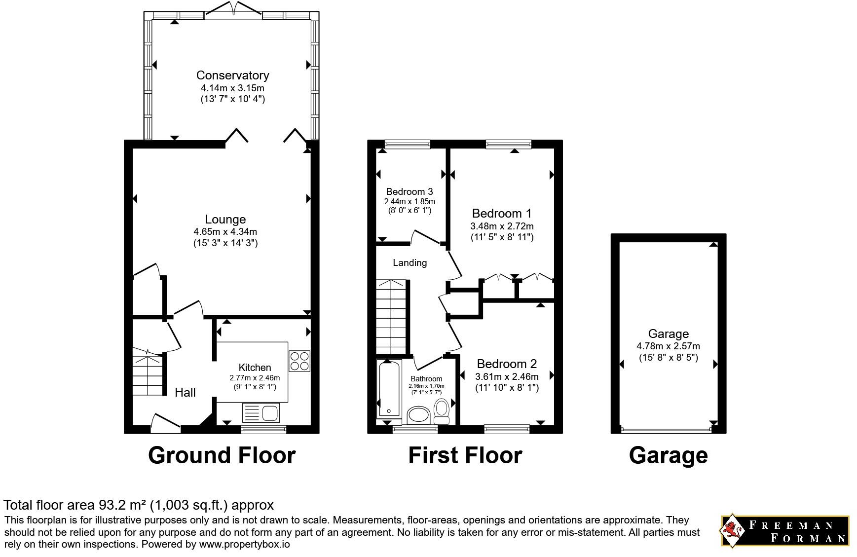 Hunters Way, Uckfield, East Sussex, TN22 floorplan
