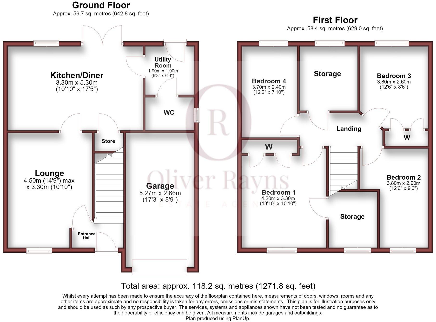 Bentley Close, Hamilton, LE5 floorplan