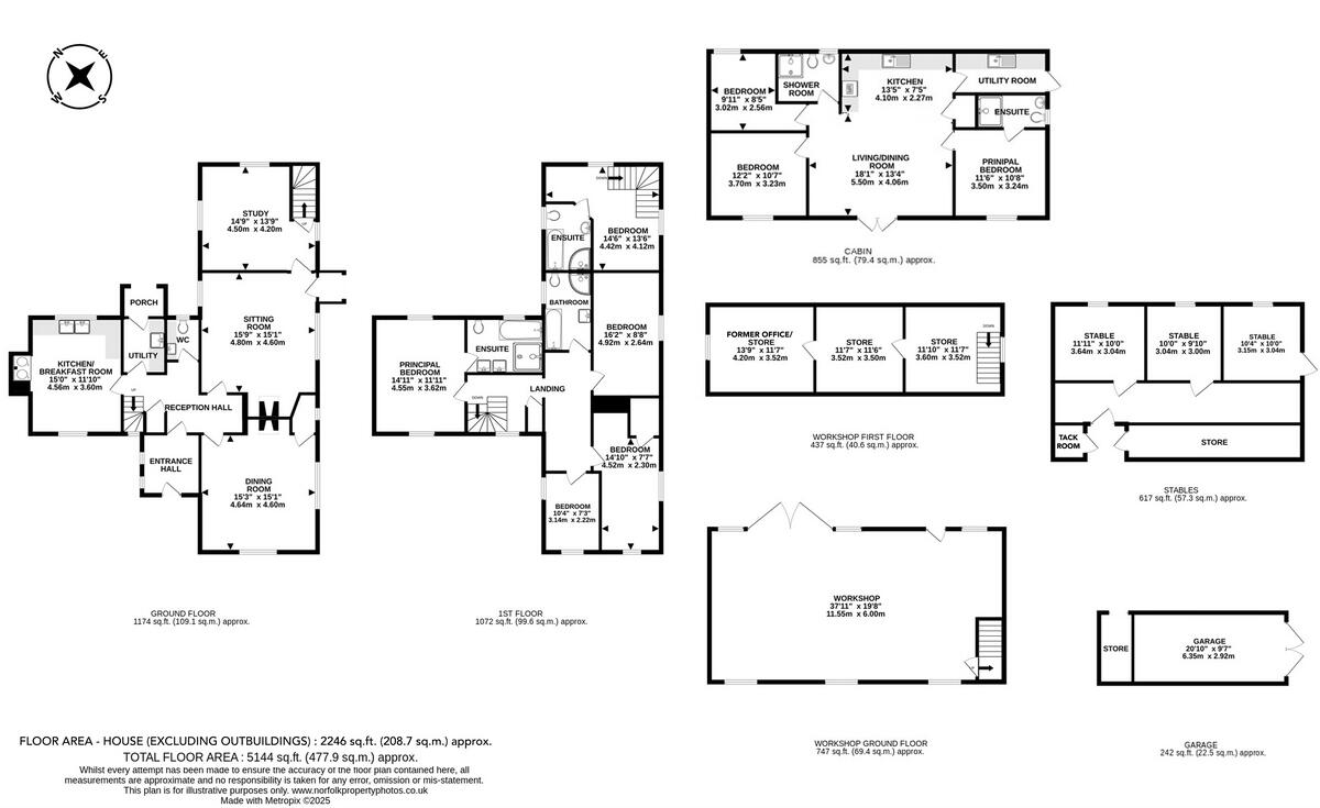 West End, Norwich, NR15 1 floorplan