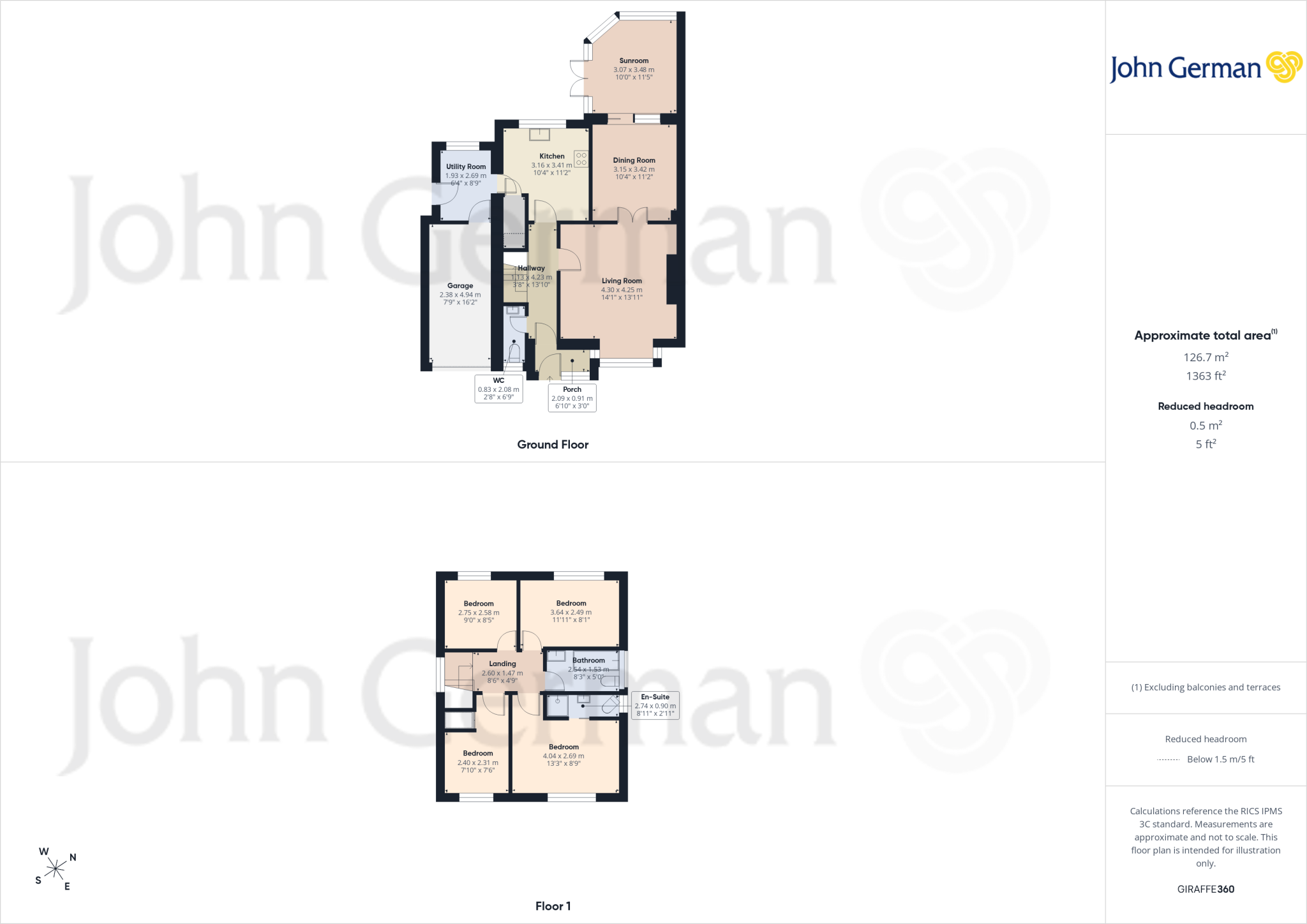 Longbow Close, Stretton floorplan