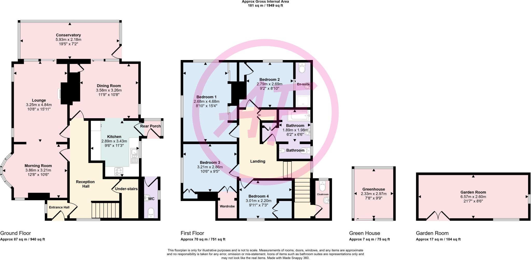 Bryn Y Bia Road, Llandudno, Conwy, LL30 floorplan