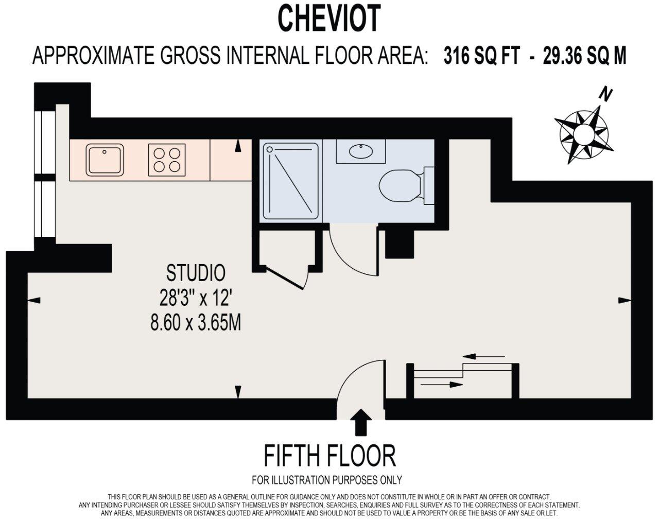7, Philpot Street, London, E1 floorplan