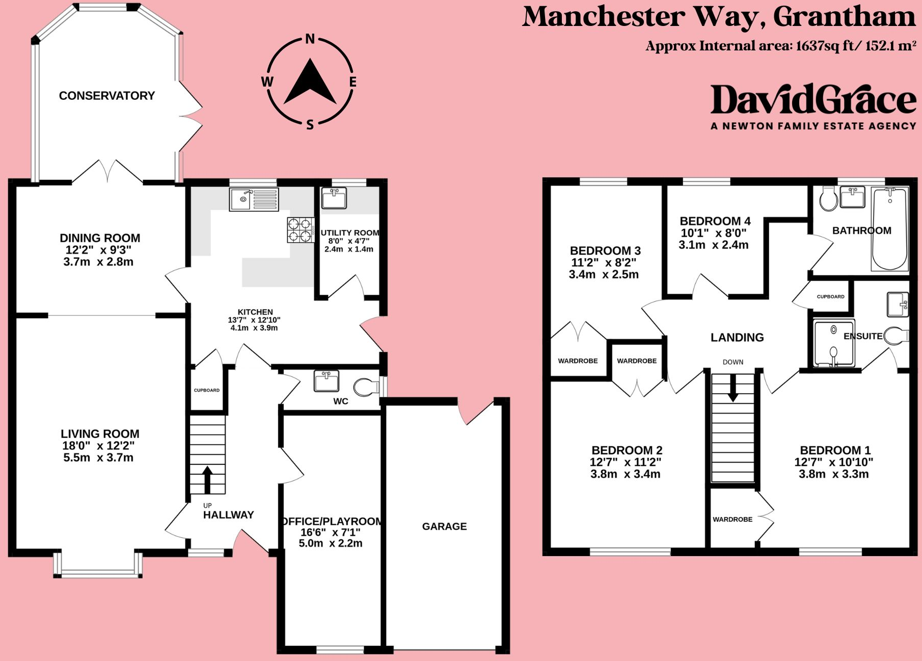 Manchester Way, Grantham, NG31 floorplan