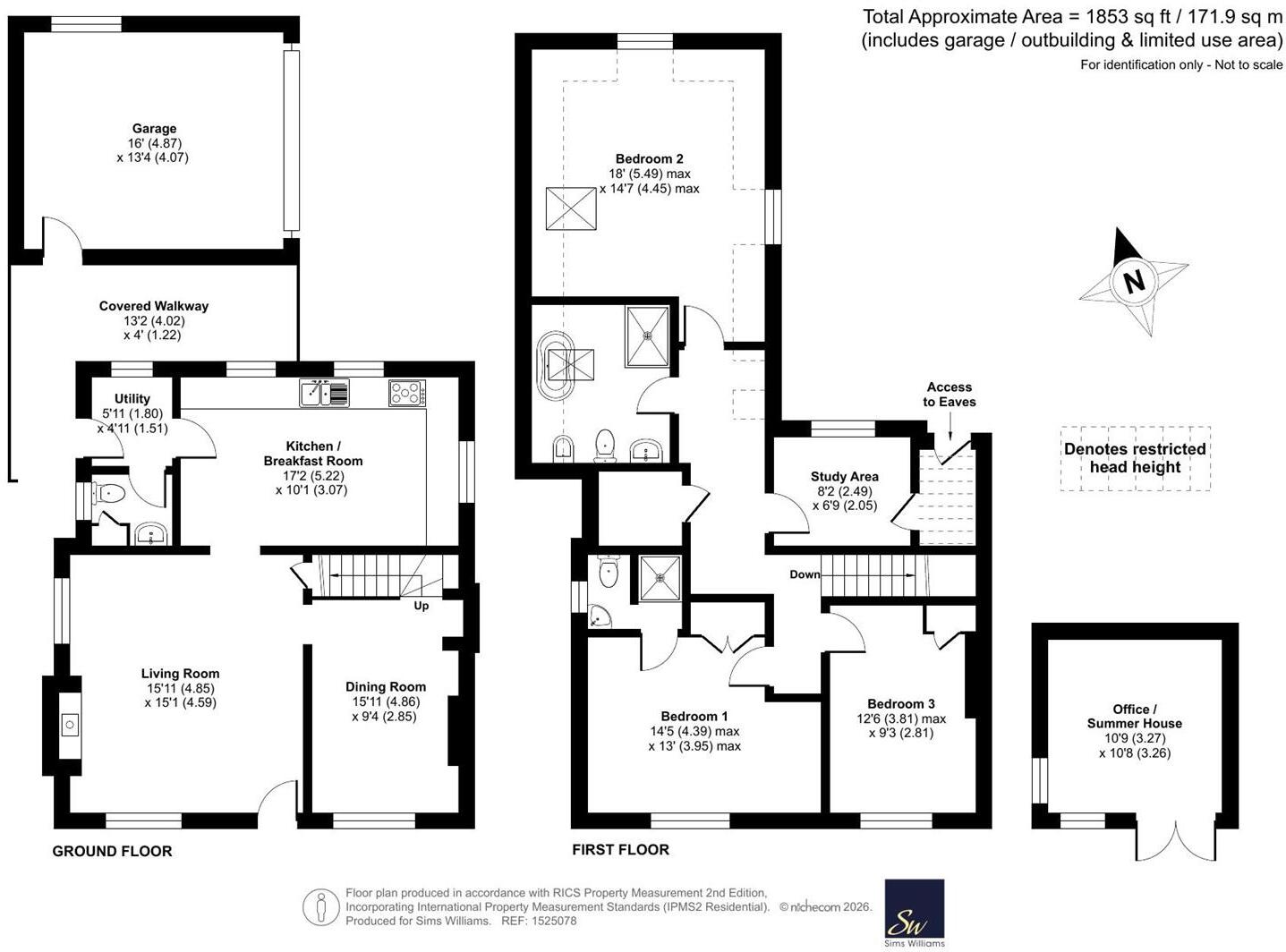 The Street, Walberton floorplan