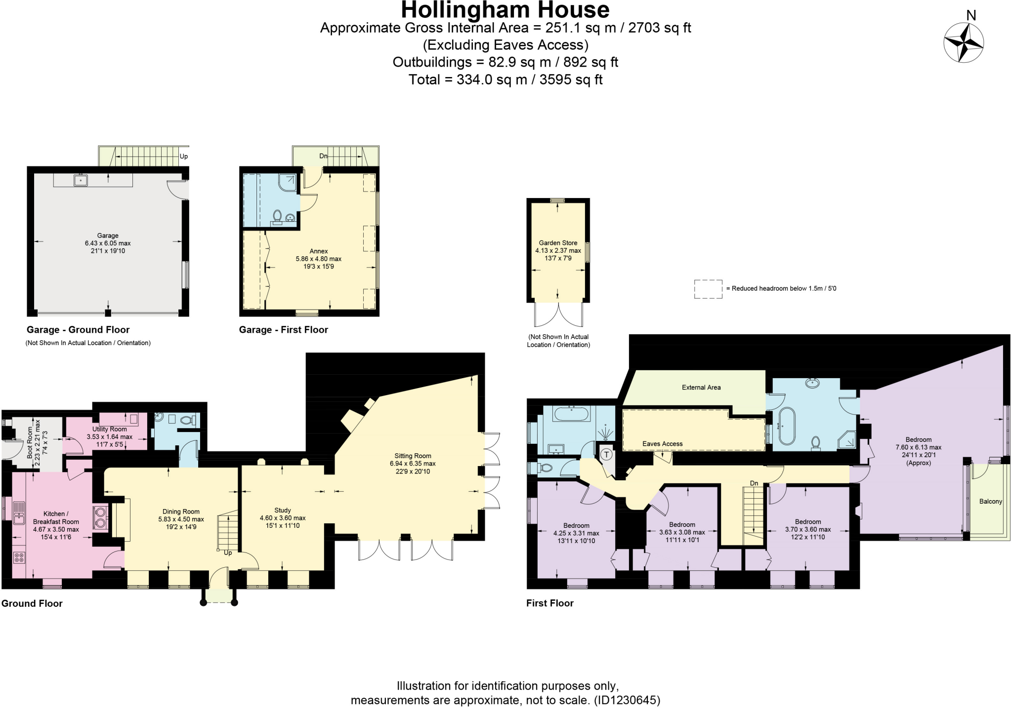 Hollingham Lane, Horsley, Stroud, Gloucestershire, GL6 floorplan