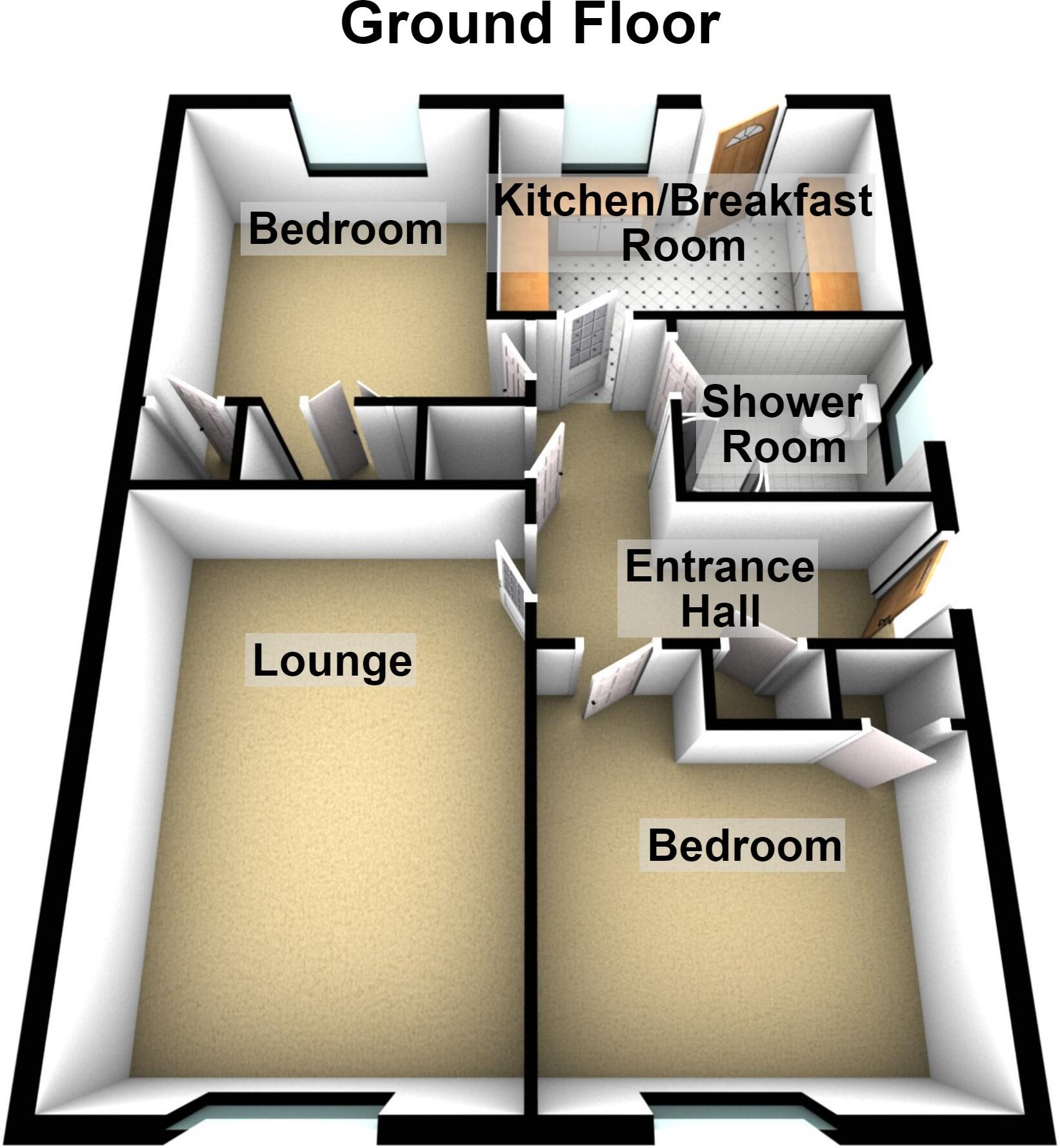 35 Brington Place, Dundee floorplan