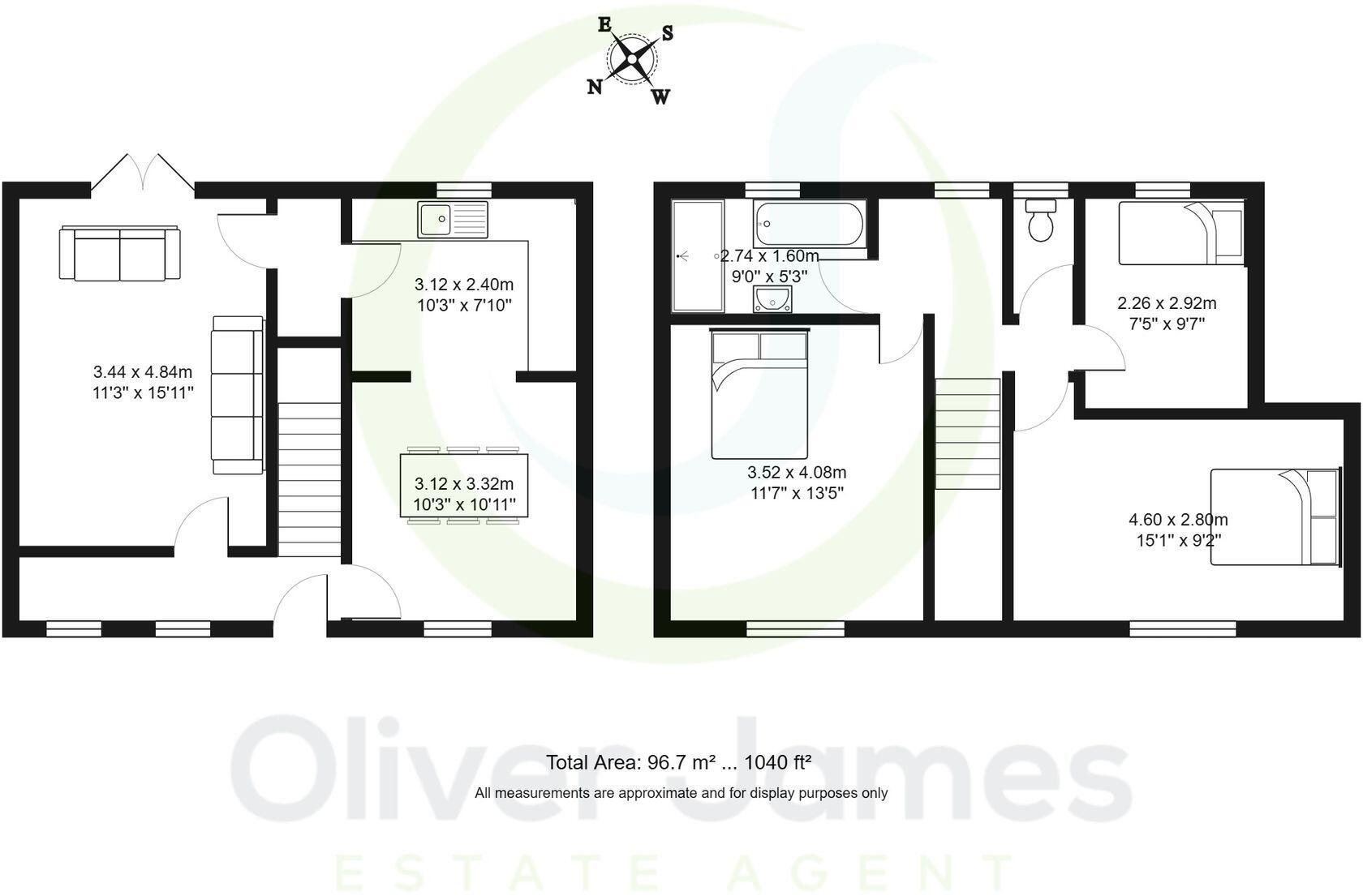 Hamilton Avenue, Cadishead, M44 floorplan