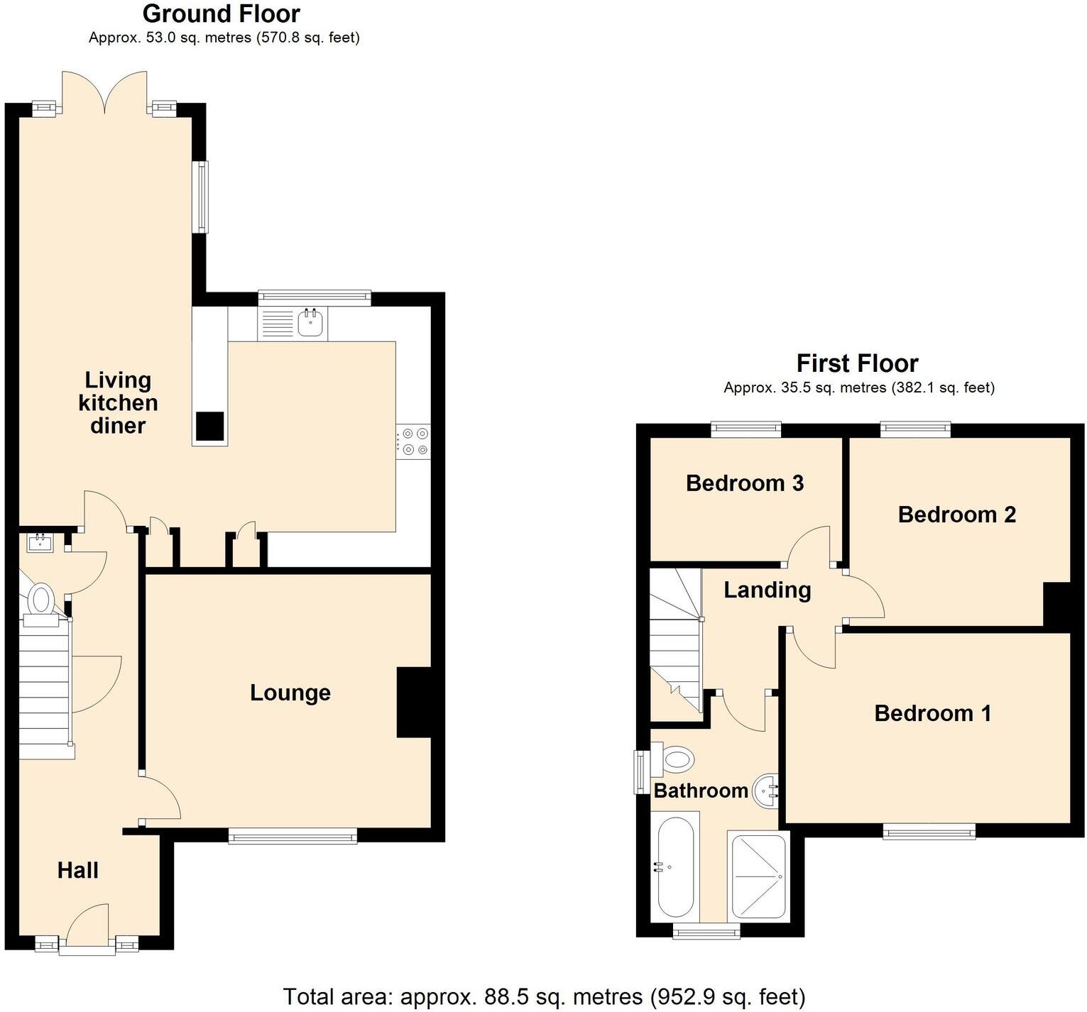 Moor Lane, Normanton On Soar, LE12 floorplan