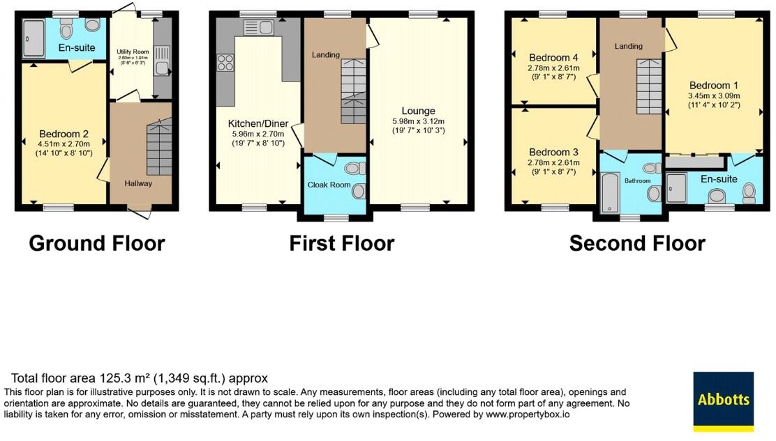Glebe Road, Colchester floorplan