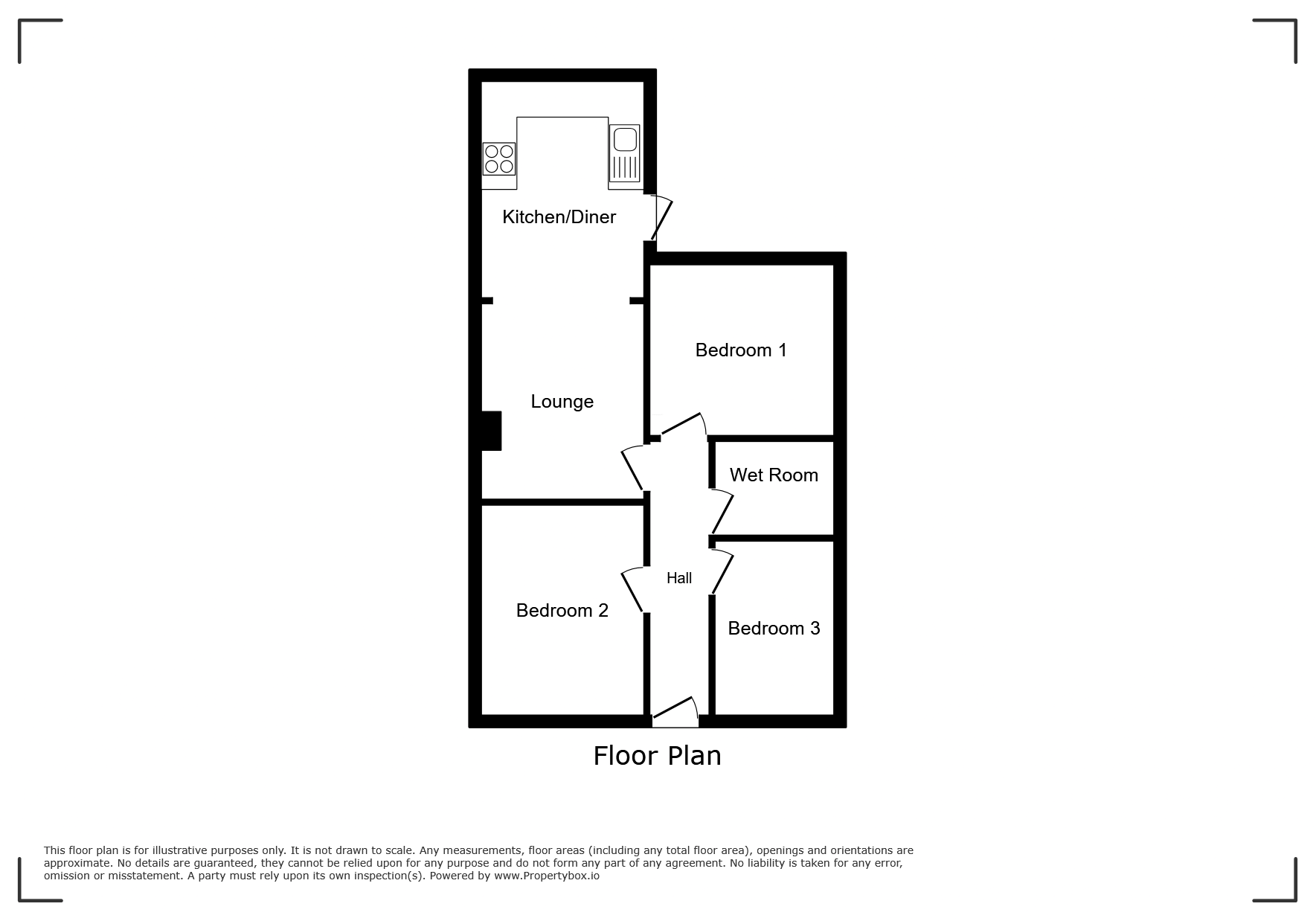 Kingsley Avenue, Whipton floorplan