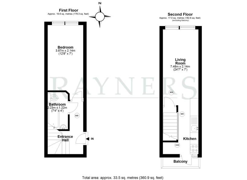 Charnock Road, Hackney, London floorplan