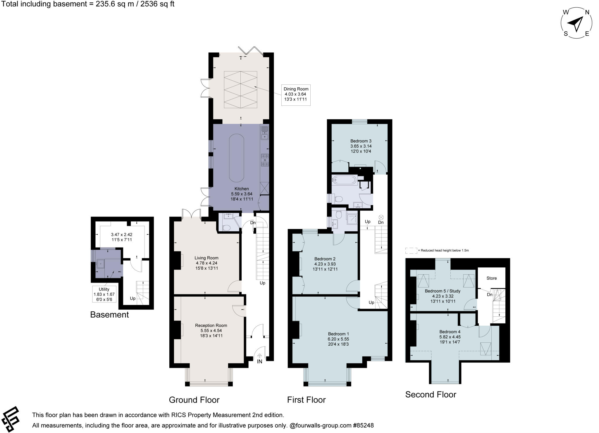 St. Barnabas Road, Cambridge, CB1 floorplan