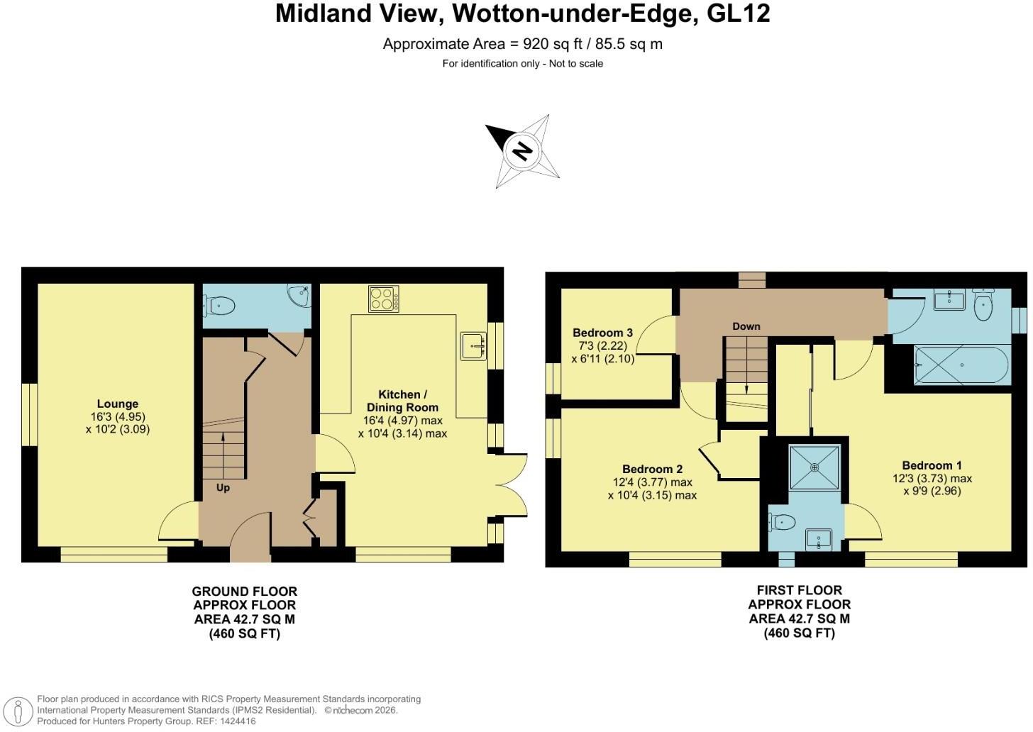 Midland View, Charfield floorplan