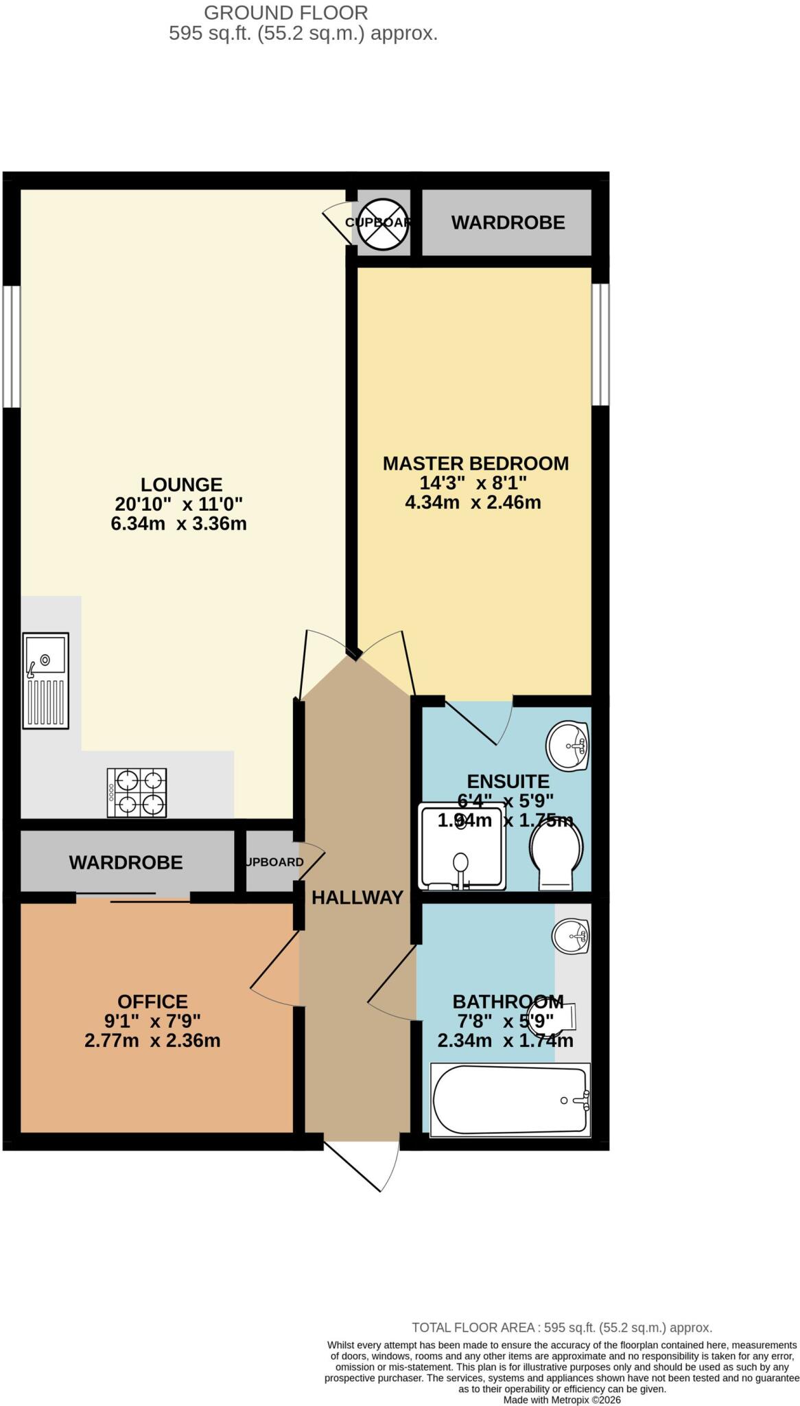Station Road, Taunton, TA1 floorplan