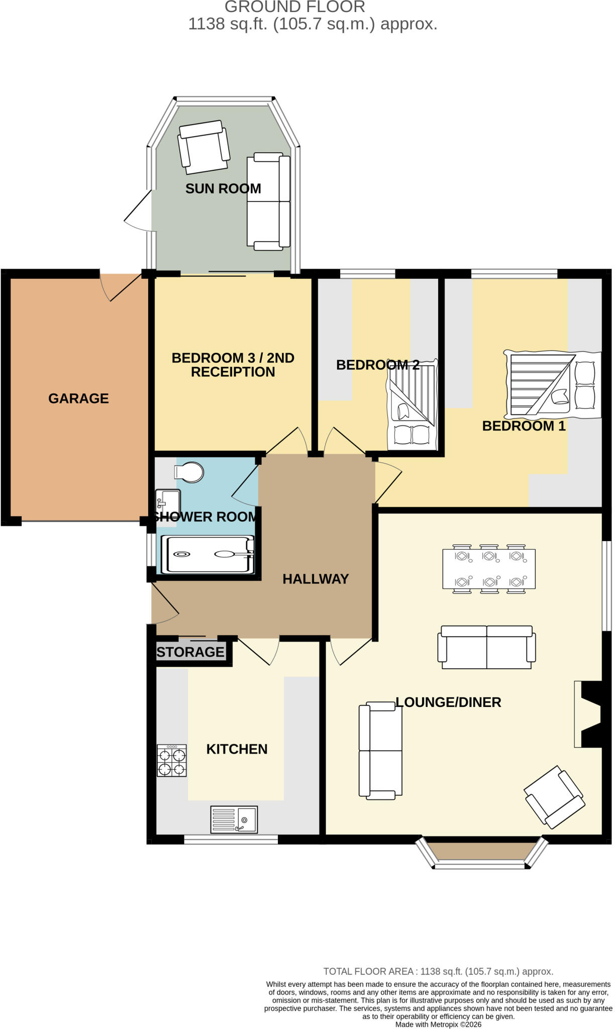 Kittiwake Drive, Ayton, Washington, Tyne And, NE38 floorplan