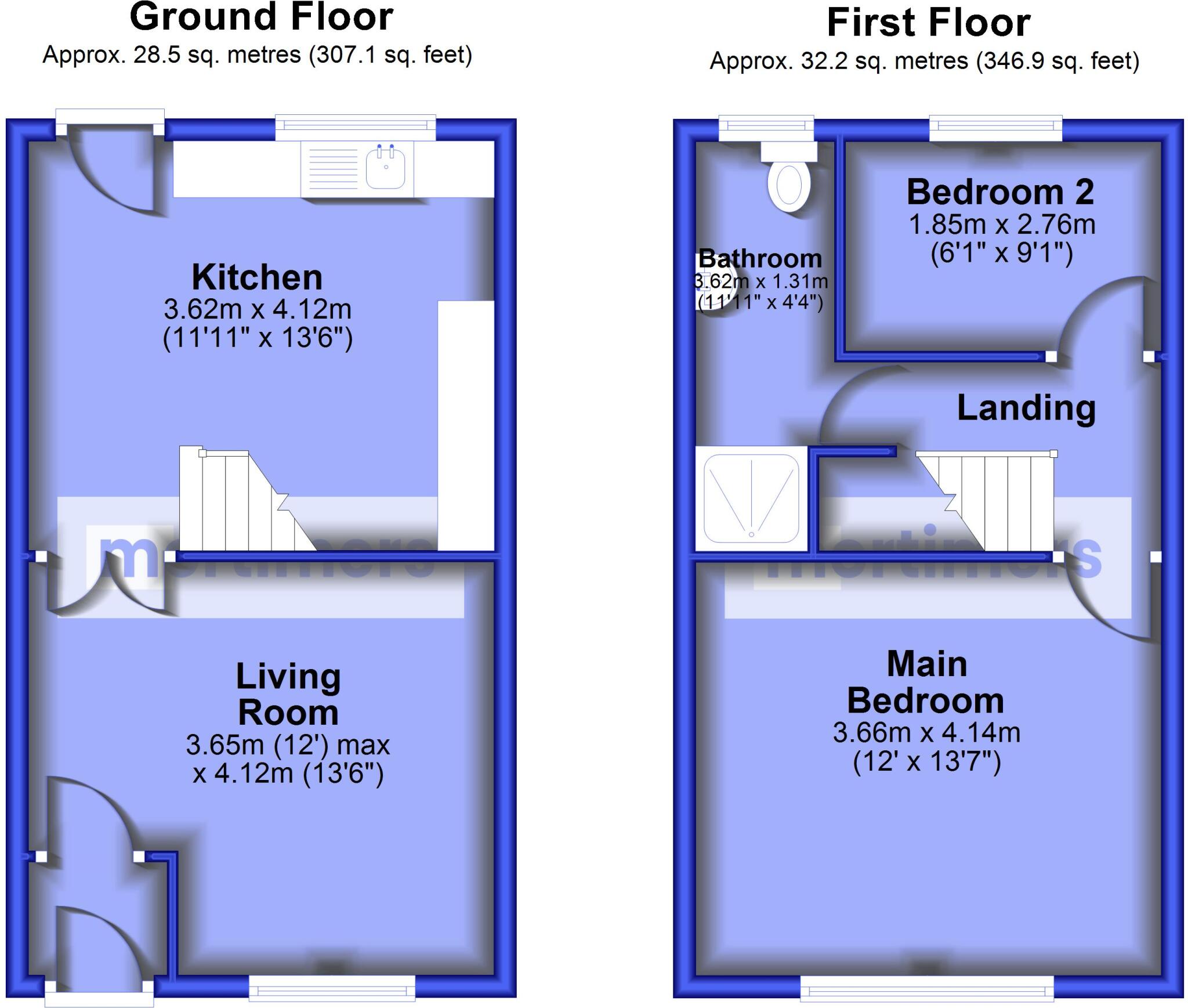Spring Lane, Blackburn, Lancashire, BB2 floorplan