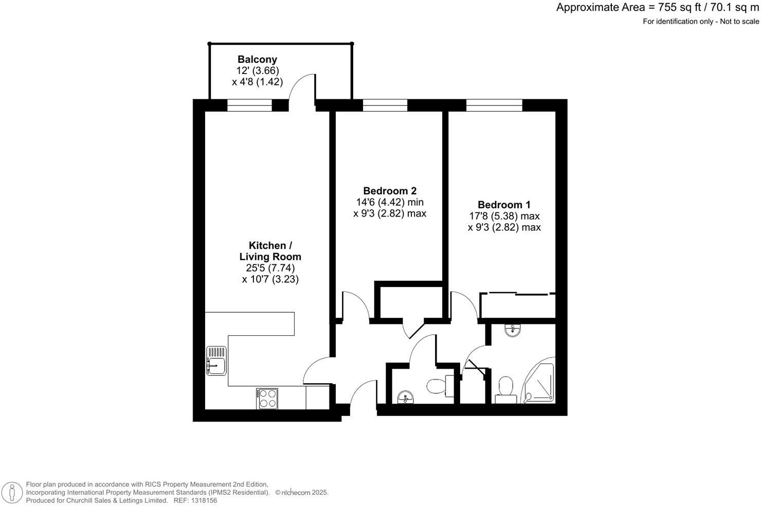 44 Mount's Bay Lodge floorplan