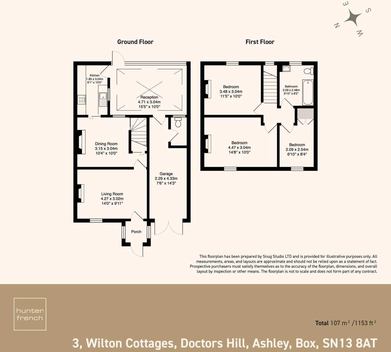 Wilton Cottages, Doctors Hill, SN13 floorplan