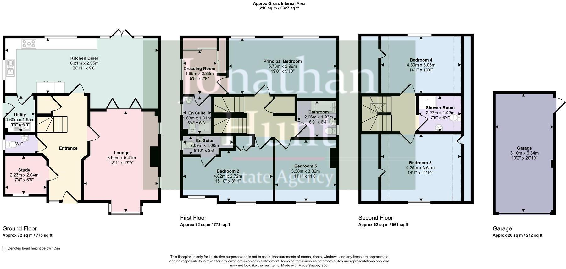 Chain Free - Braughing floorplan