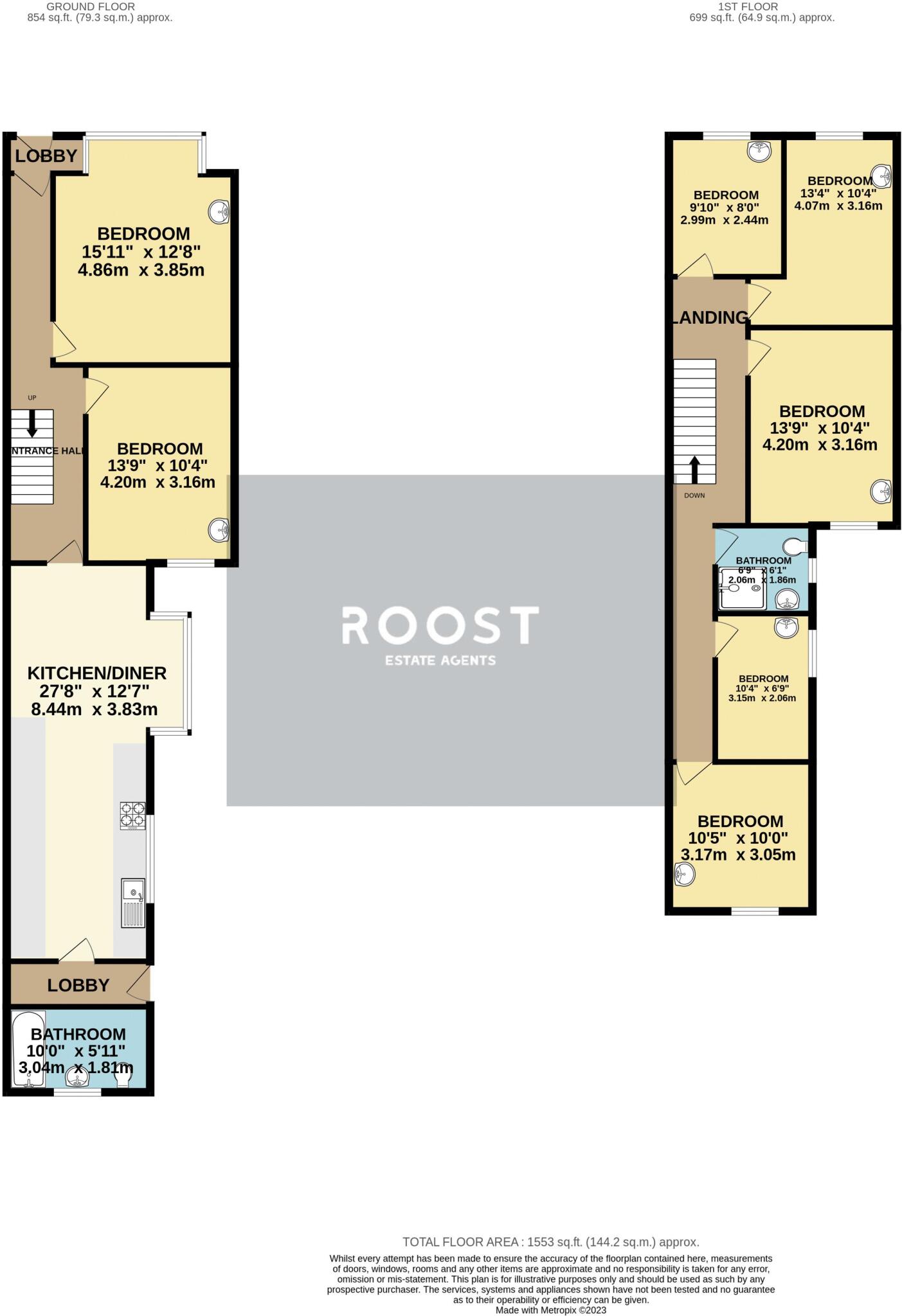 Isaacs Hill, Cleethorpes floorplan