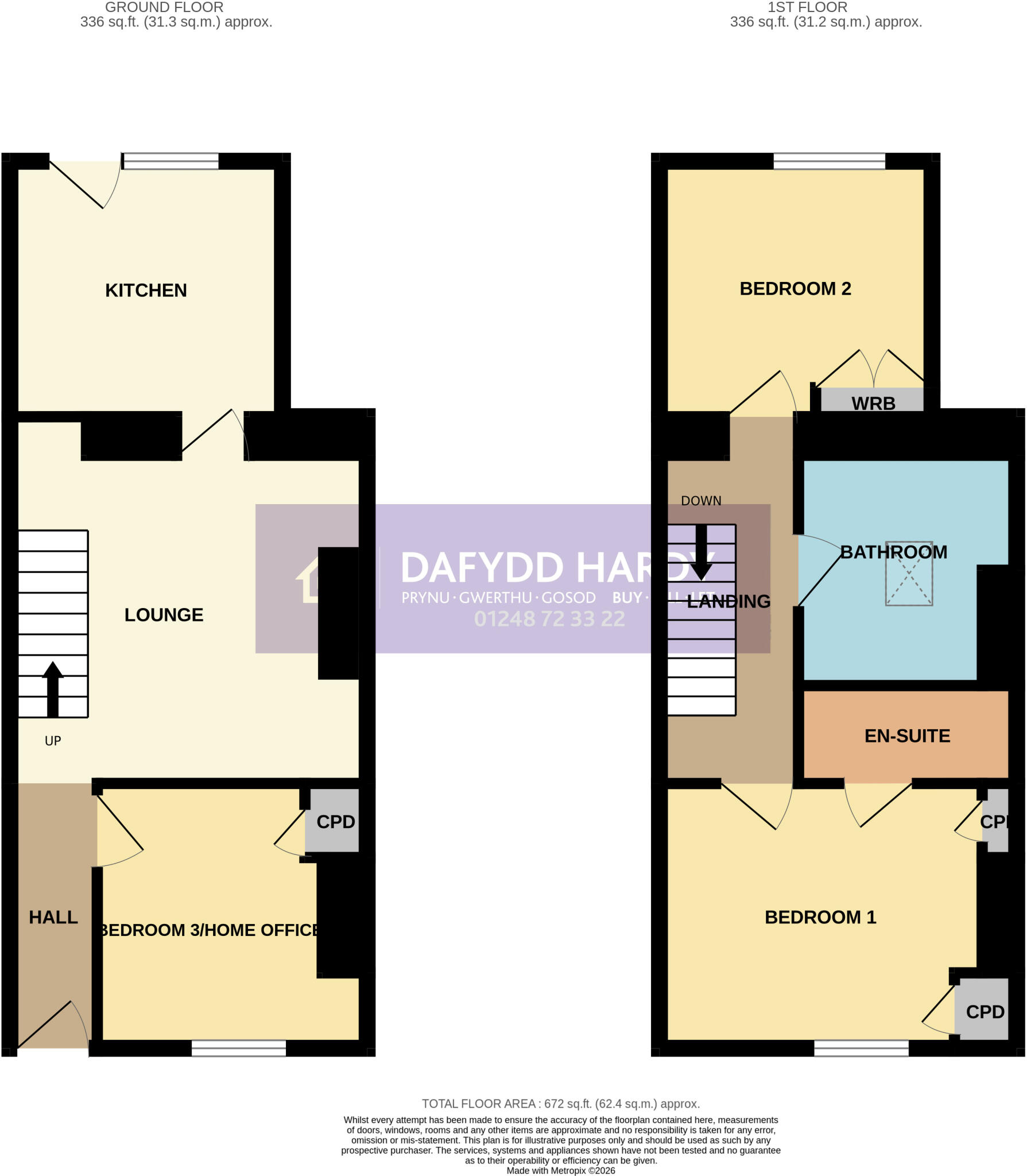 Caernarfon Road, Bangor, Gwynedd, LL57 floorplan