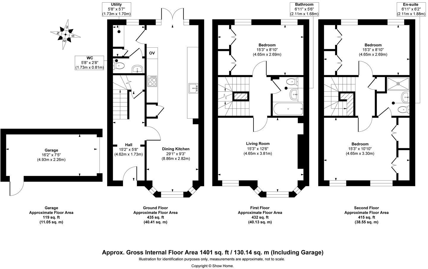 Redwald Drive, Guiseley, Leeds floorplan