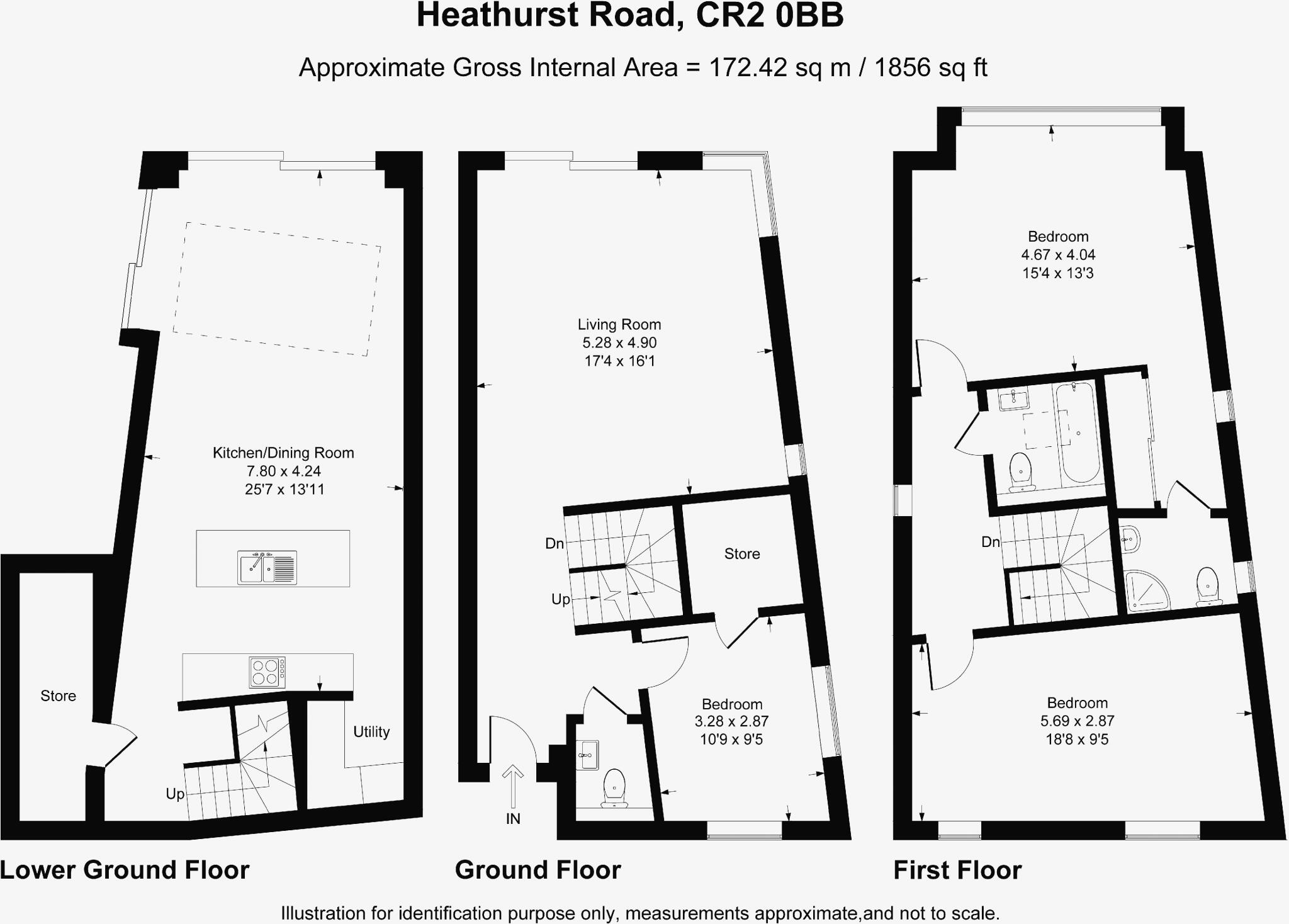 Heathhurst Road, South Croydon floorplan