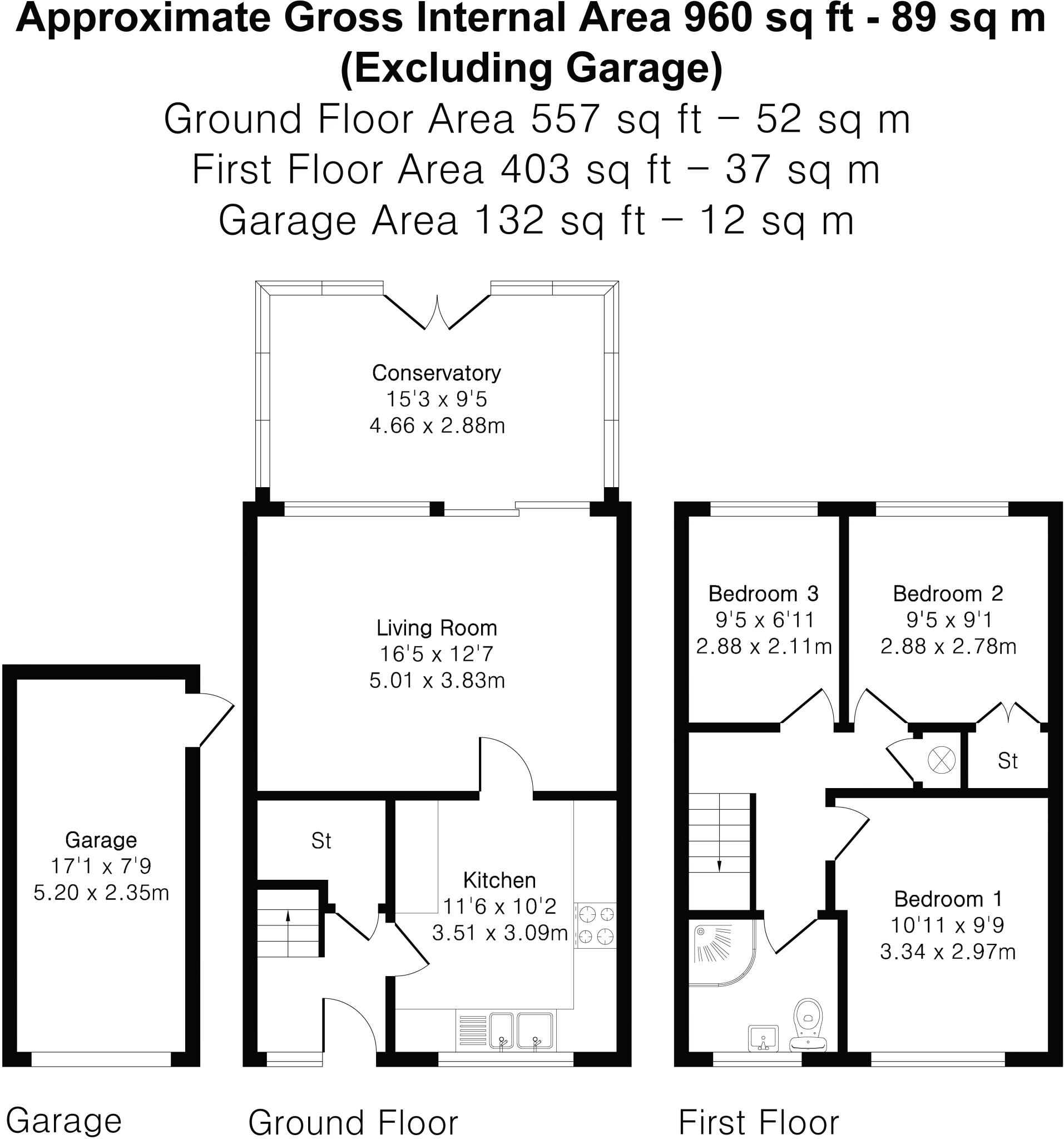 Chestnut Close, Alton, Hampshire floorplan