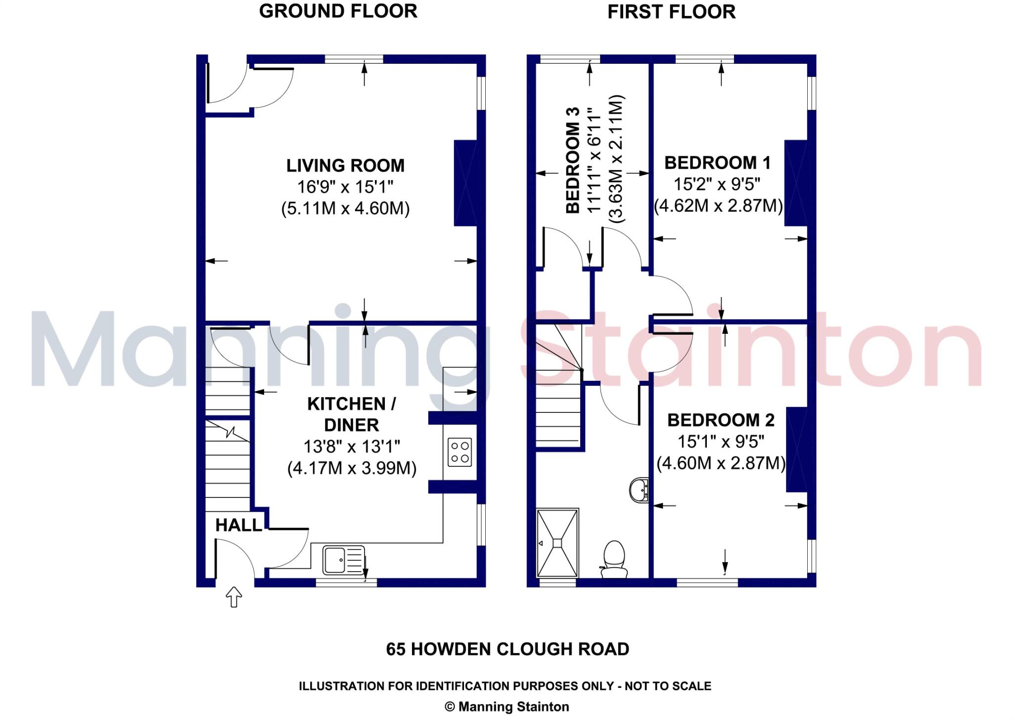 Howden Clough Road, Morley, Leeds, West Yorkshire floorplan