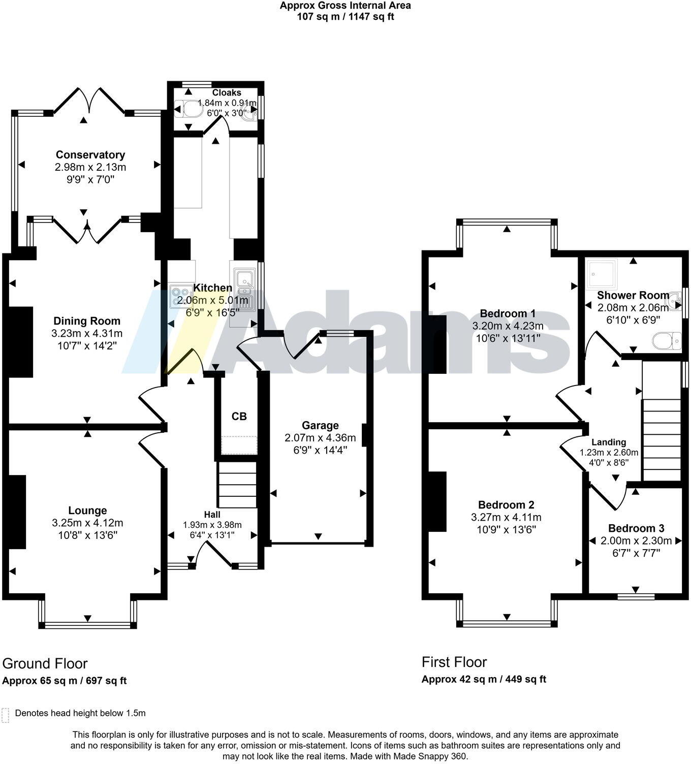 Lower House Lane, Widnes floorplan