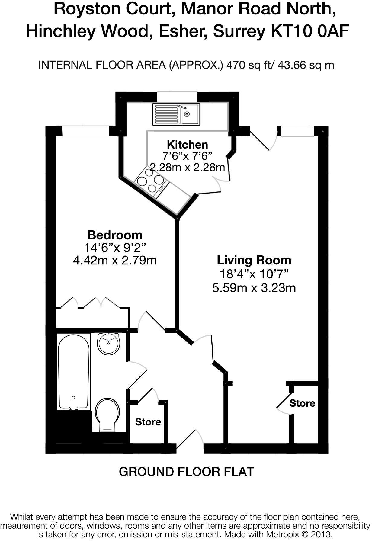 Royston Court, Hinchley Wood floorplan