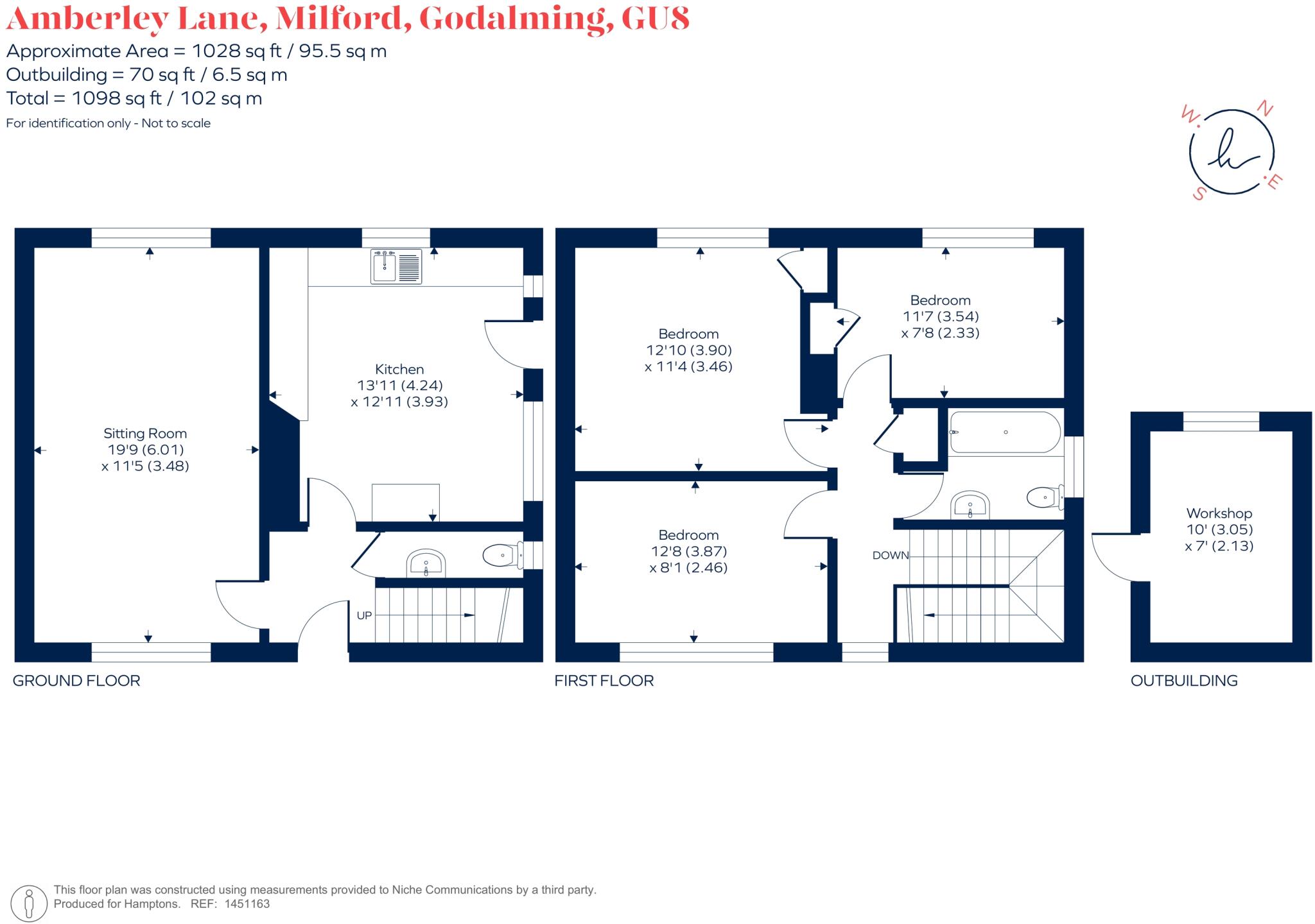 Amberley Lane, Milford, GU8 floorplan
