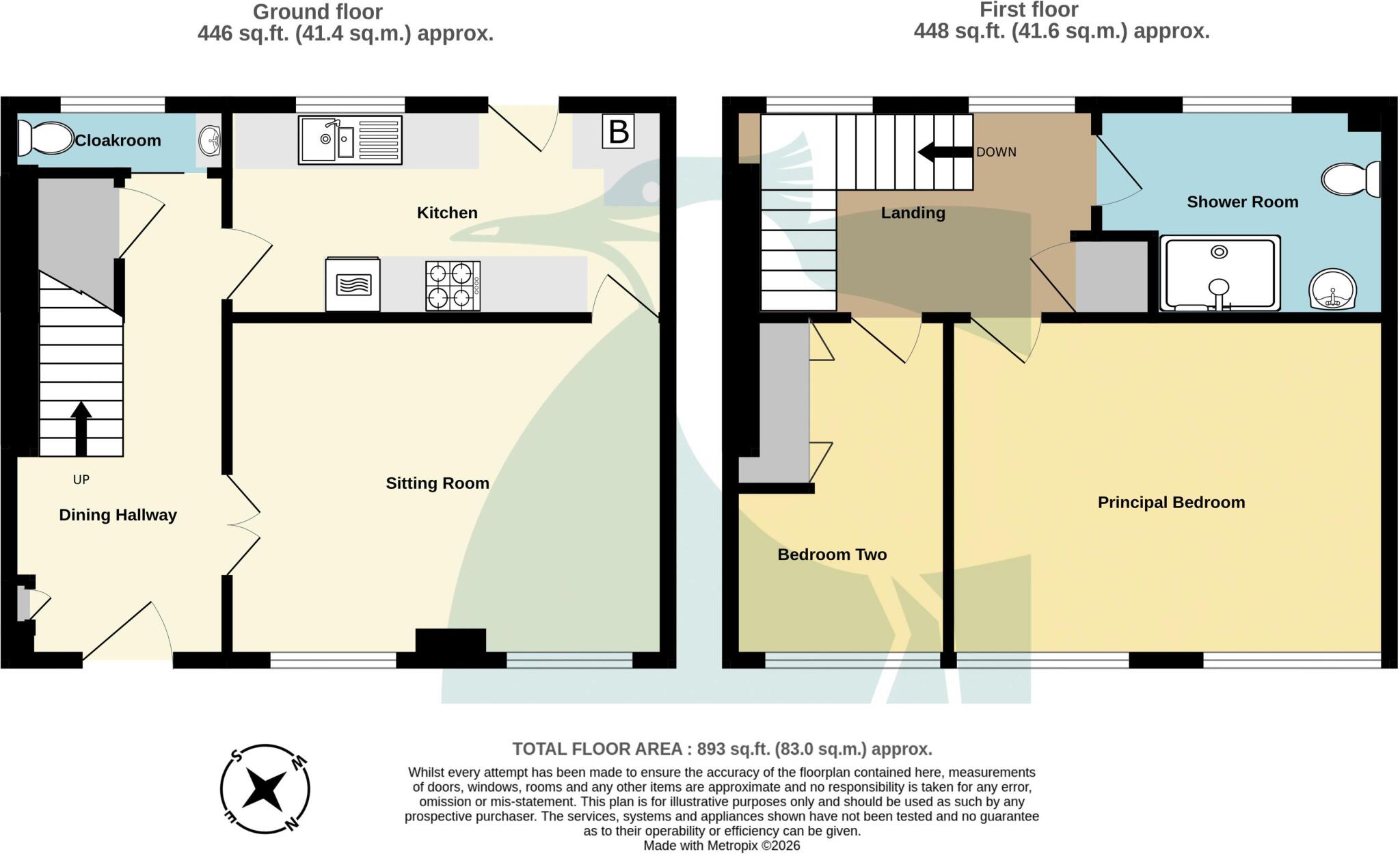 Waldershare Park floorplan