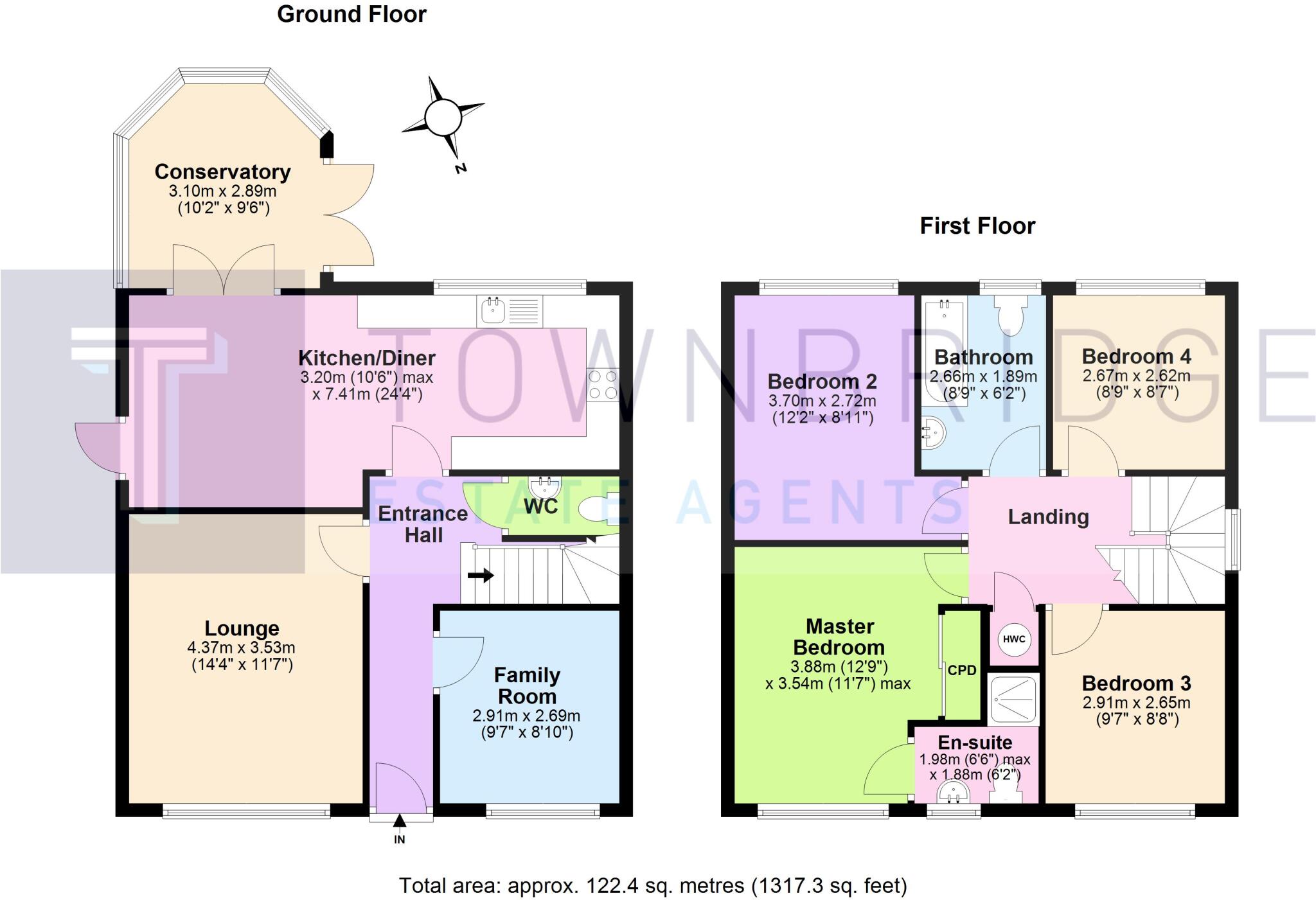 Jubilee Pastures, Middlewich floorplan