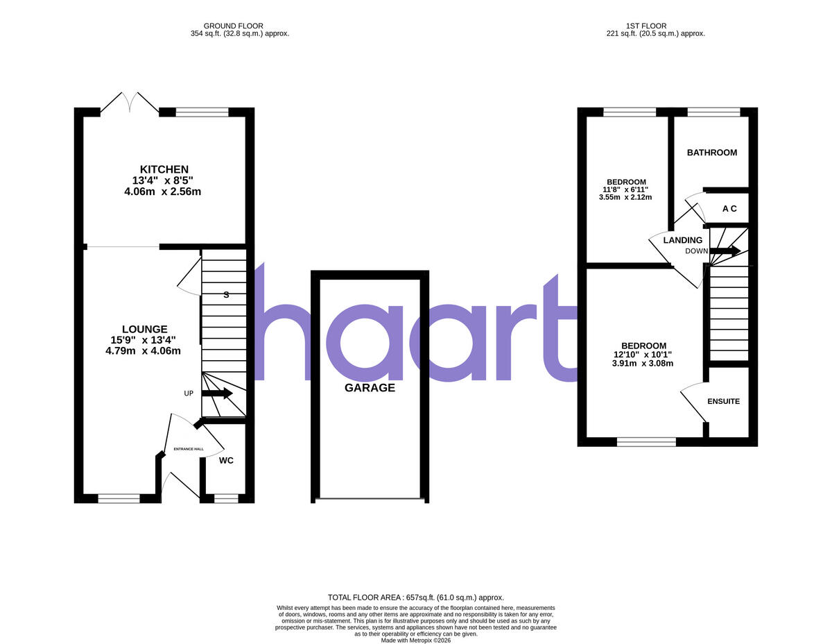 Wright Gardens, Shepperton floorplan