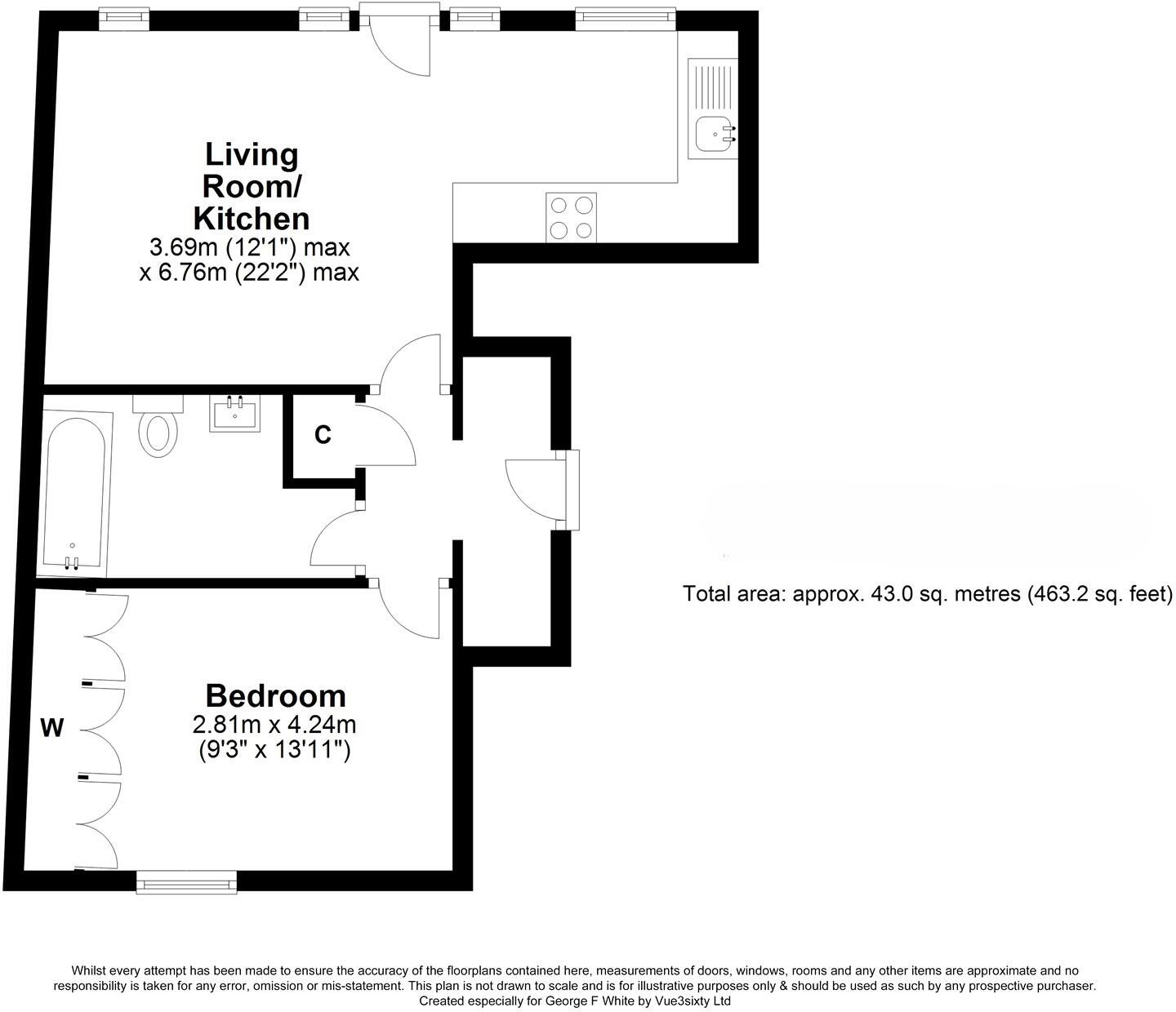 21, Low Mill, Barnard Castle, County Durham, DL12 floorplan