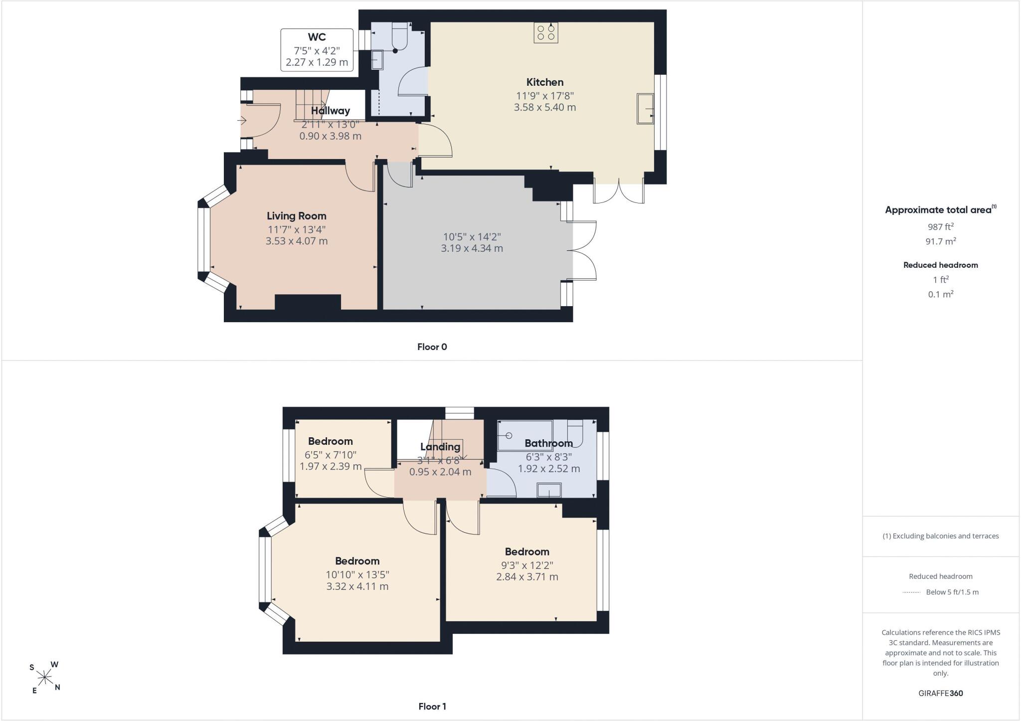 Glamis Avenue, Hopwood, Heywood, OL10 floorplan