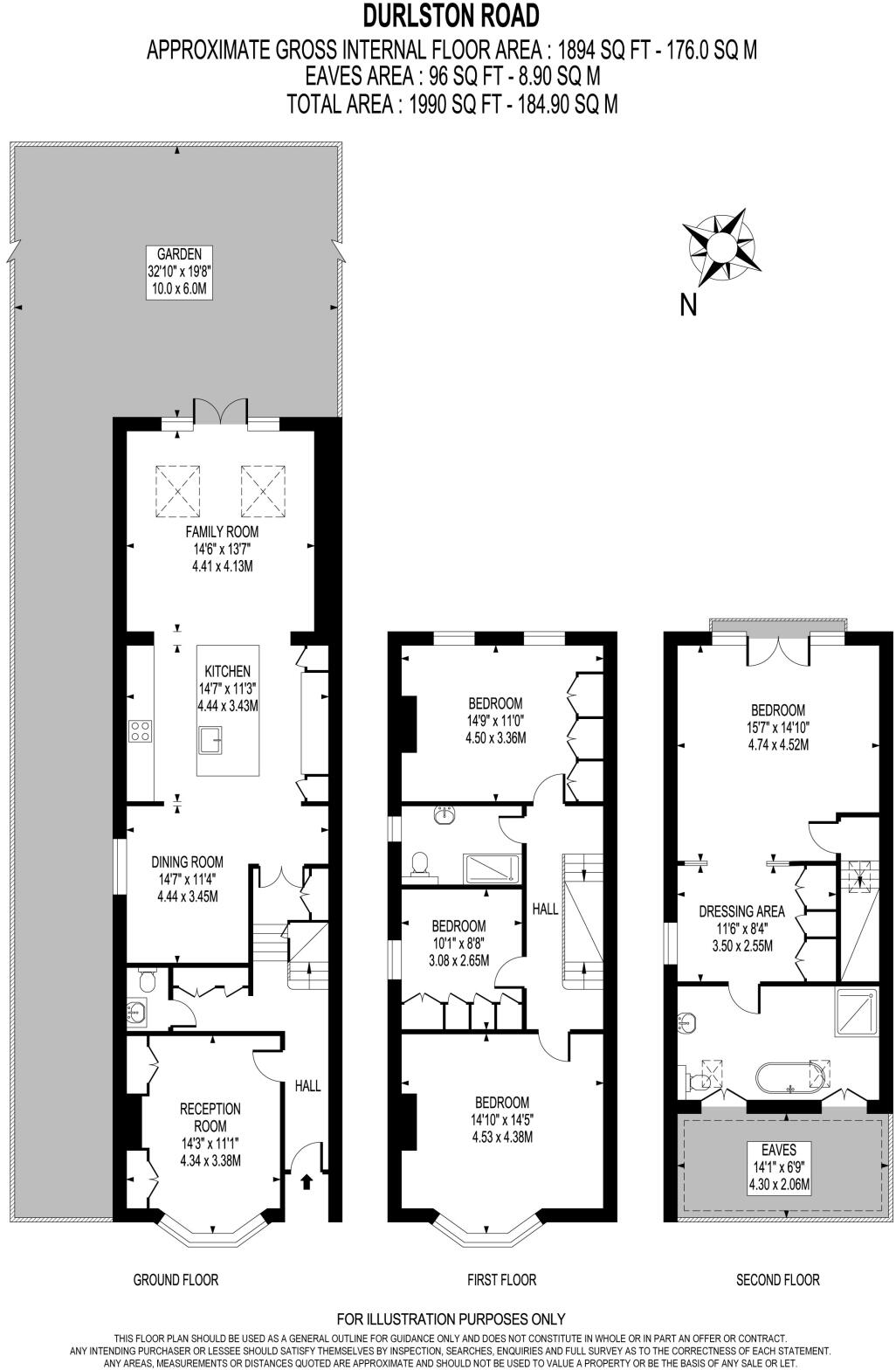 Durlston Road, Kingston upon Thames, KT2 floorplan