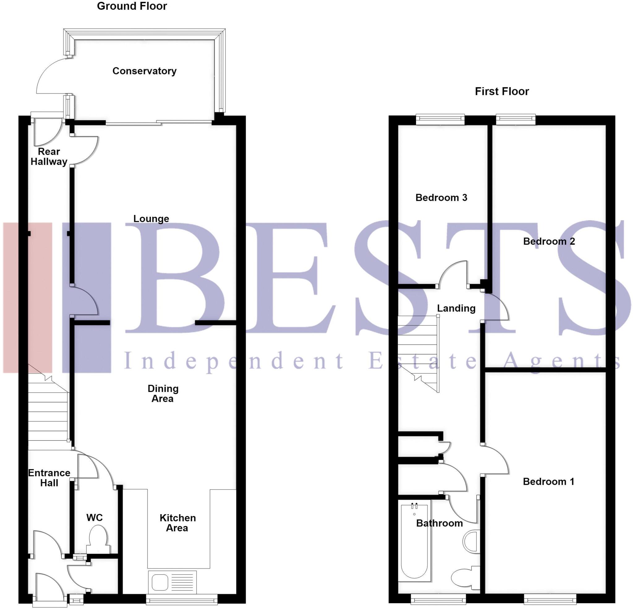 Compass Close, Runcorn floorplan