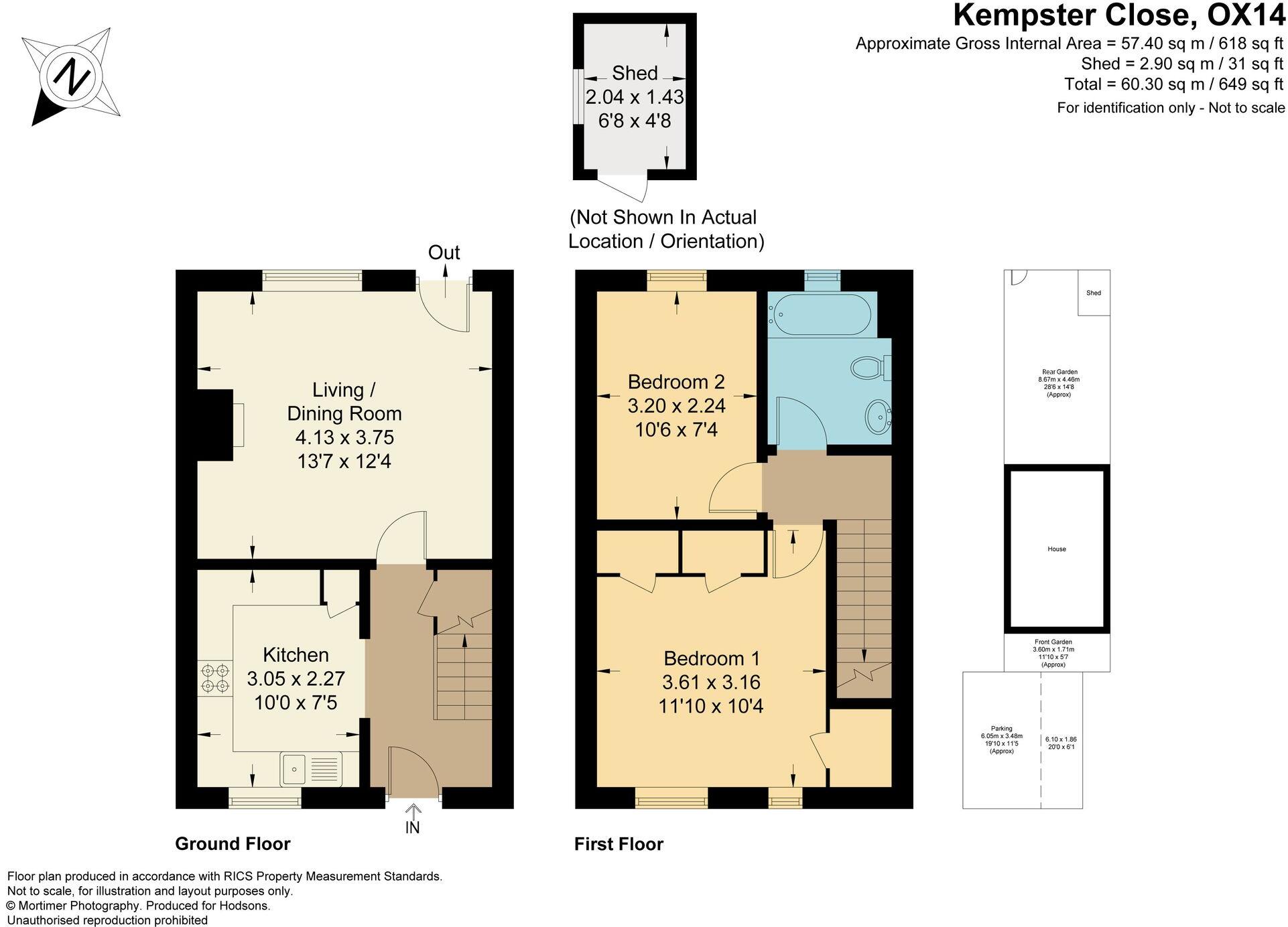Kempster Close, Abingdon, OX14 floorplan