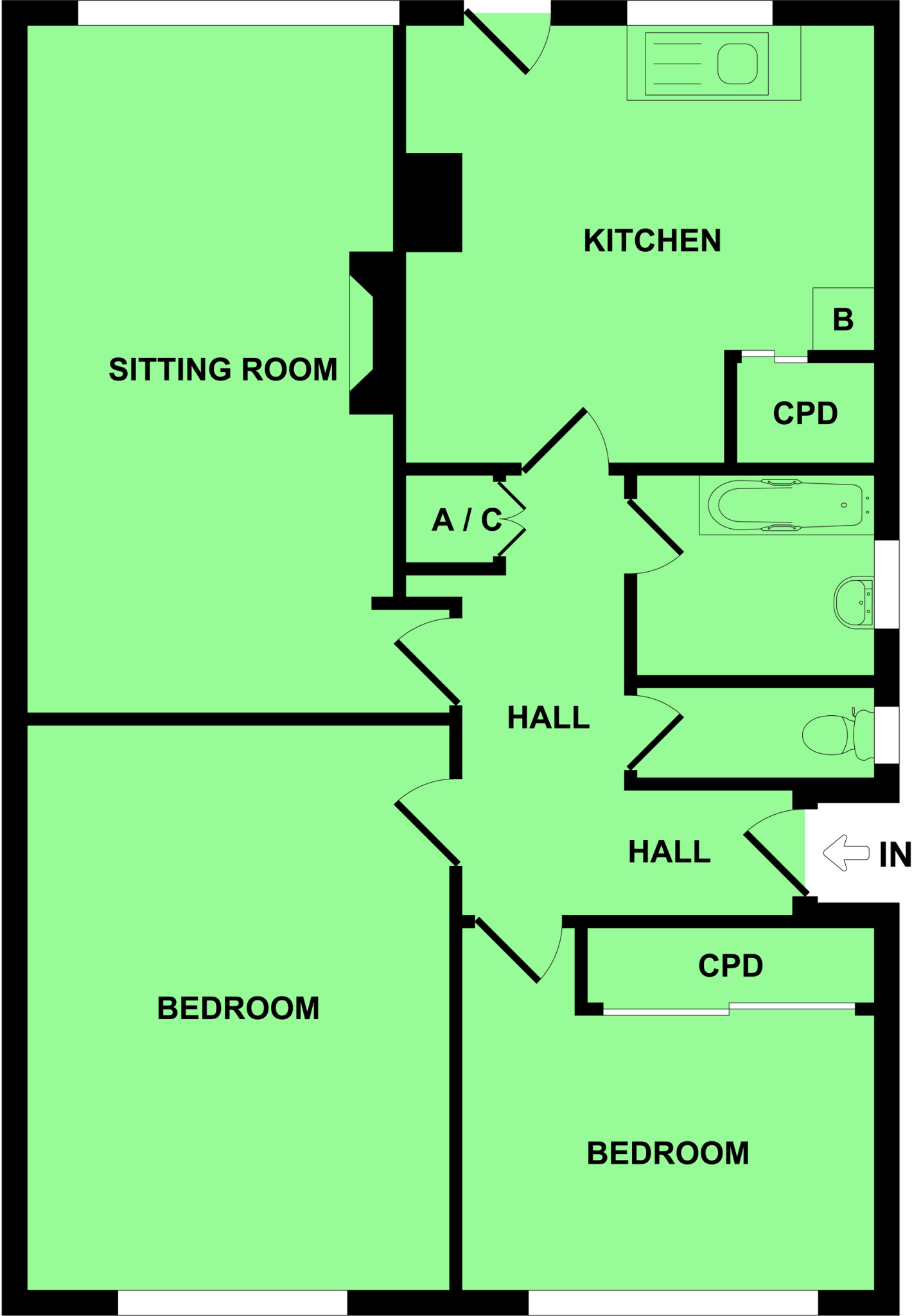 Filby Lane, Ormesby floorplan