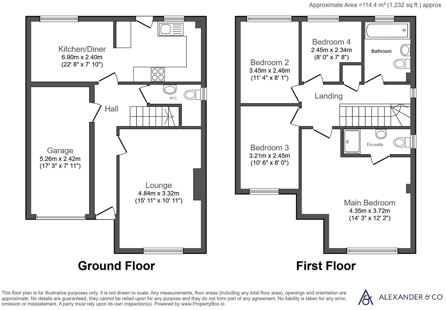Plover Close, Buckingham, Buckinghamshire, MK18 floorplan