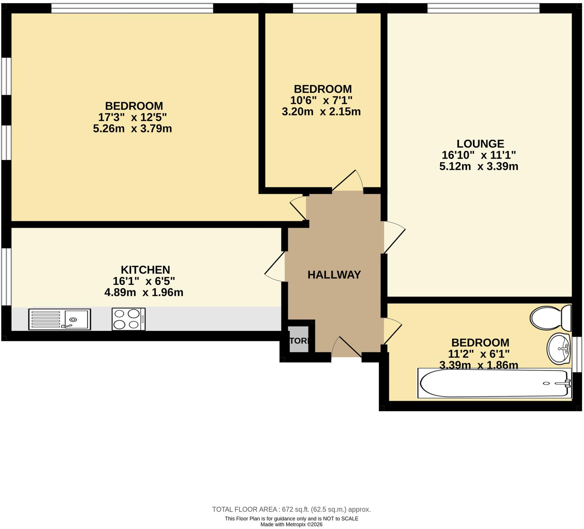 Bournemouth floorplan