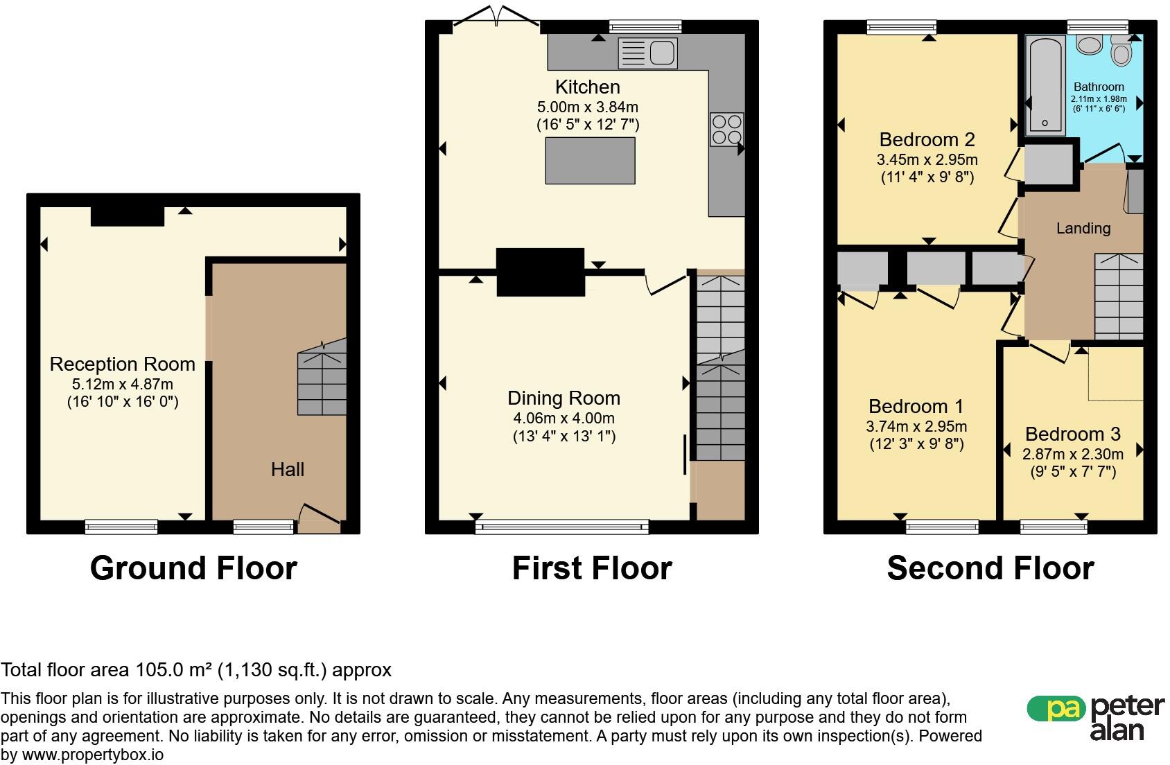 Ffordd Yr Eglwys, North Cornelly, Bridgend floorplan