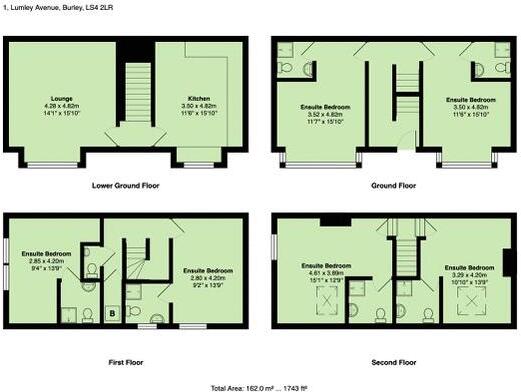 Lumley Avenue, Leeds floorplan