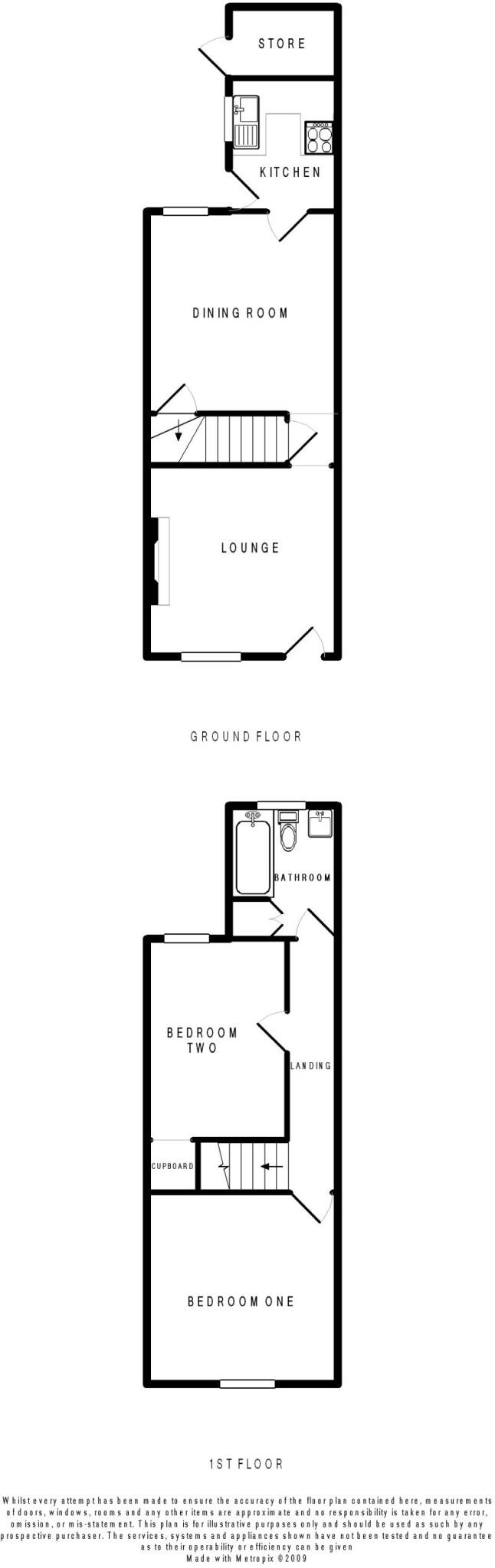 Robert Street, Ilkeston, Derbyshire, DE7 floorplan