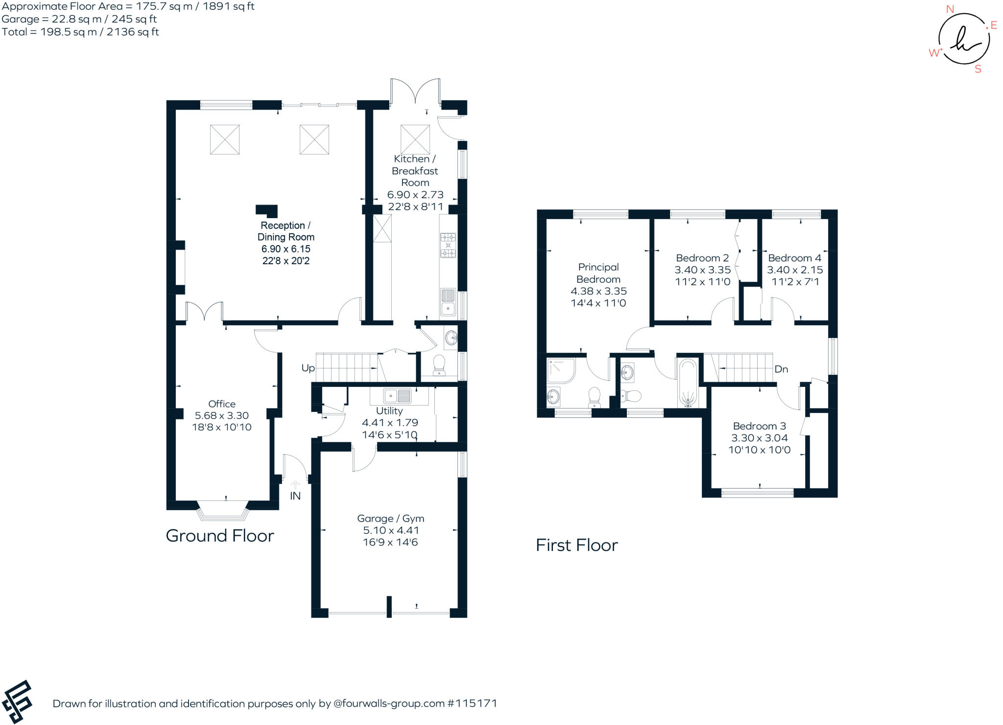 Dell Road, Wokingham, RG40 floorplan