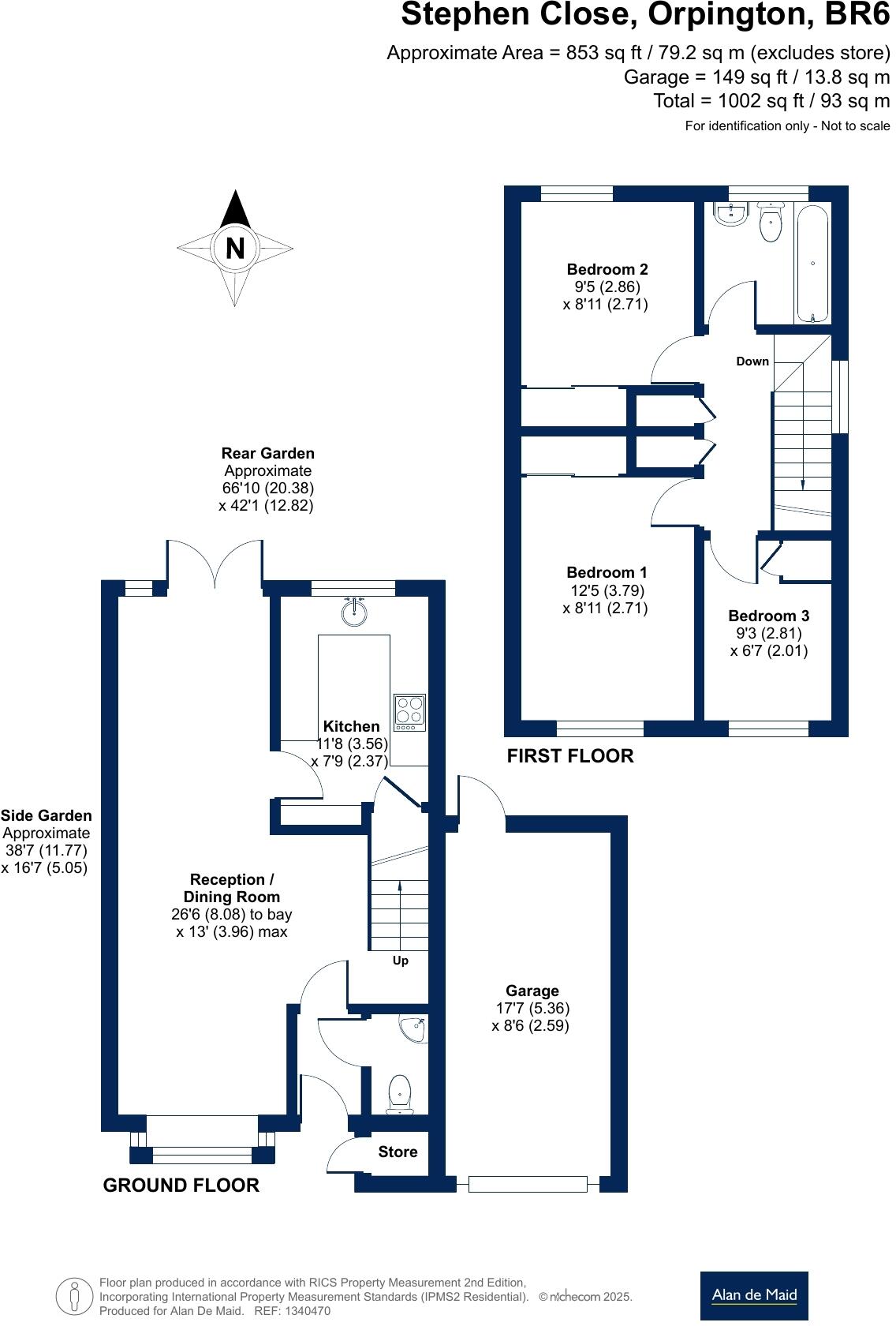 Stephen Close, Orpington floorplan